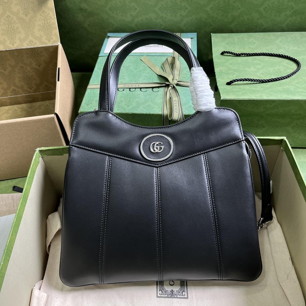 Gucci Petite GG Small Tote Bag (28-21-6.5cm) - everydesigner