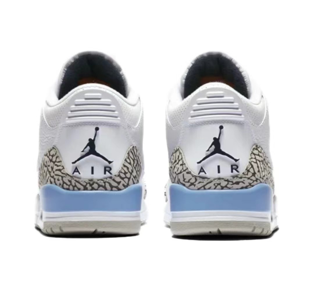 Air Jordan 3 Retro Unc Basketball Shoes   CT8532-104 - everydesigner