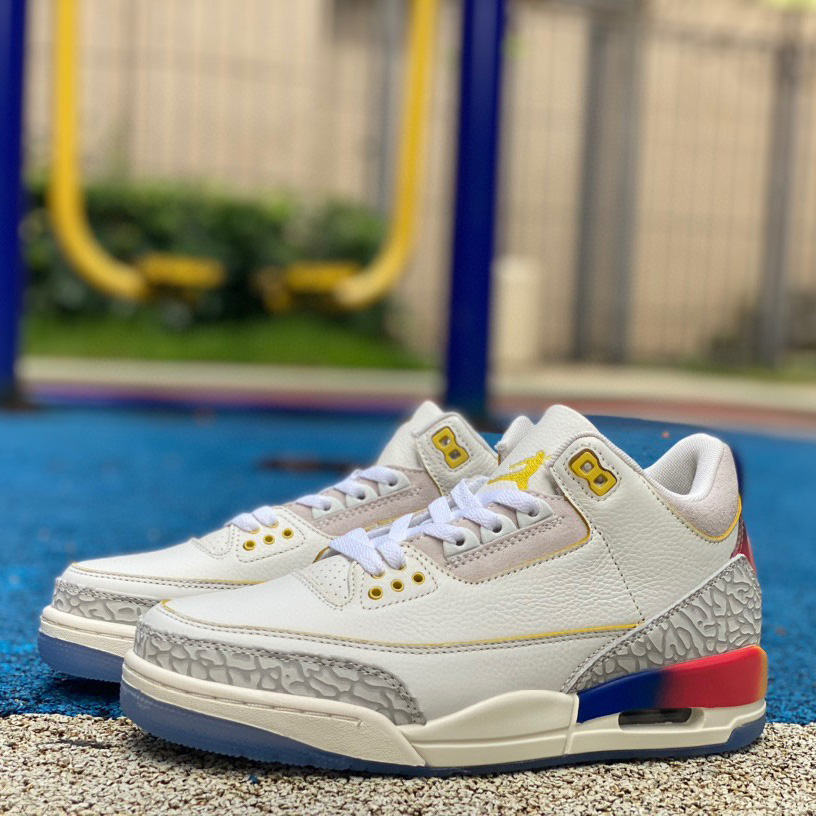 J Balvin x Air Jordan 3  Basketball Shoes   FN0344-901 - everydesigner