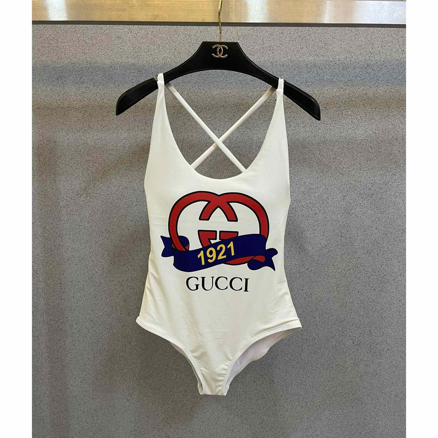 Gucci Sparkling Jersey Swimsuit - everydesigner