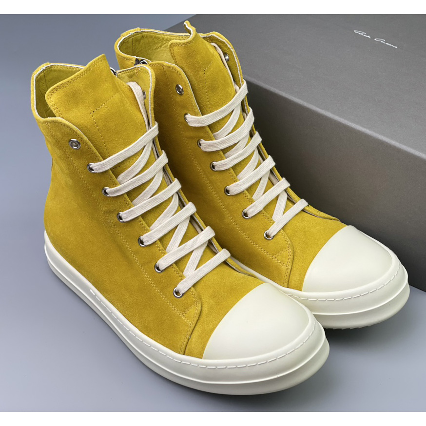 Rick Owens Strobe High-Top Sneakers - everydesigner