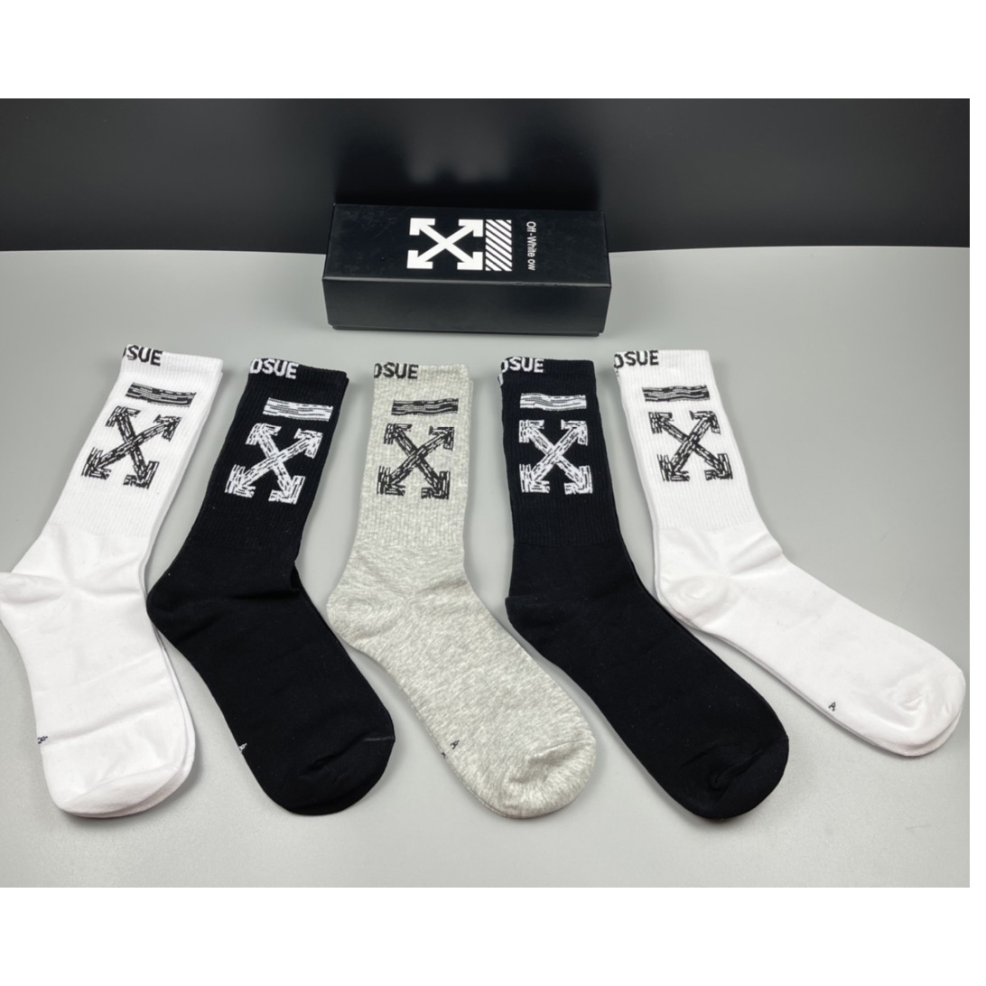 Off White Socks/Box - everydesigner