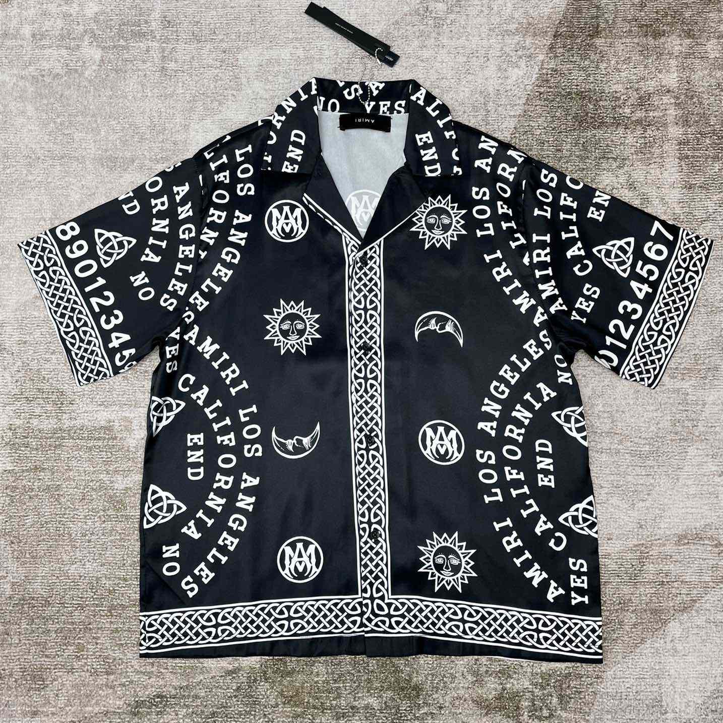 Amiri Ouija Board Bowling Shirt - everydesigner