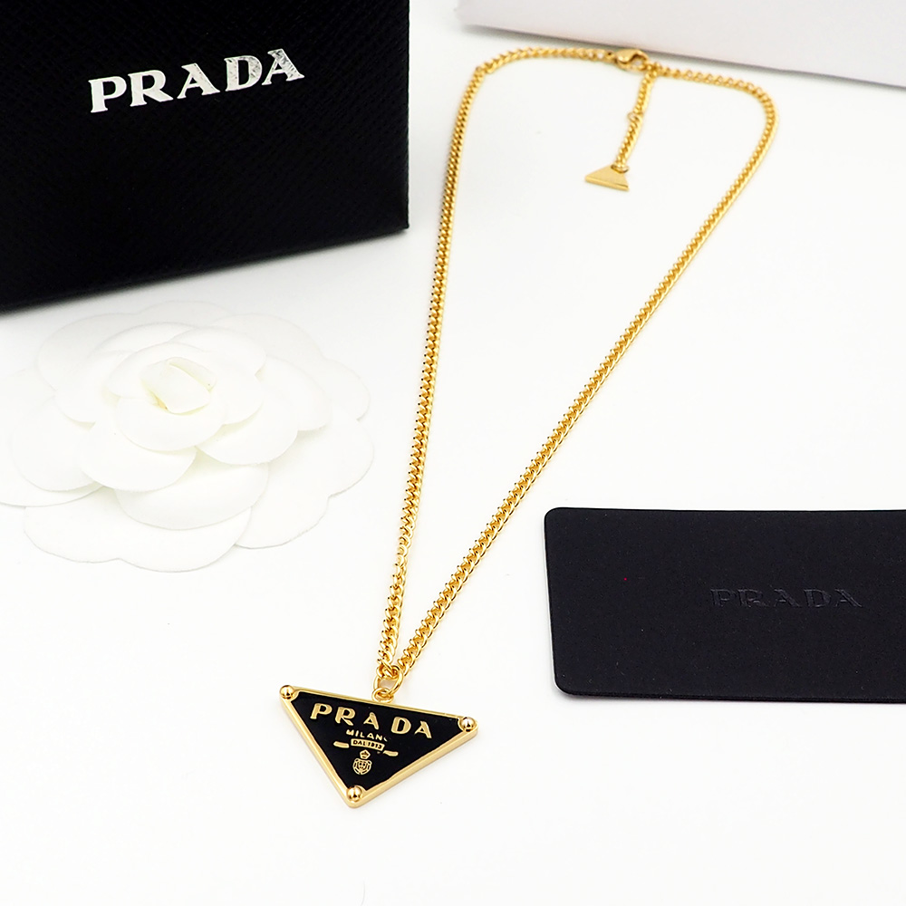 Prada Symbole Pendant Necklace - everydesigner