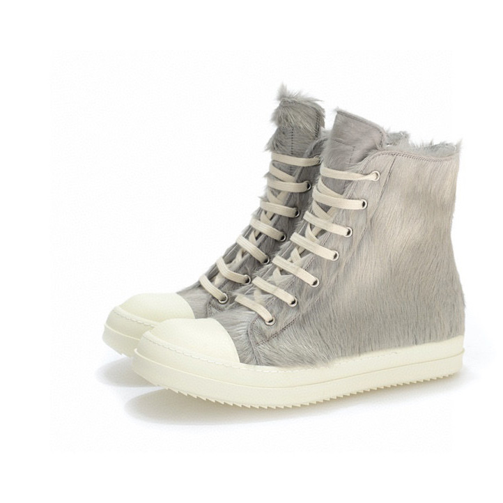 Rick Owens High-top Lace-up Sneakers - everydesigner