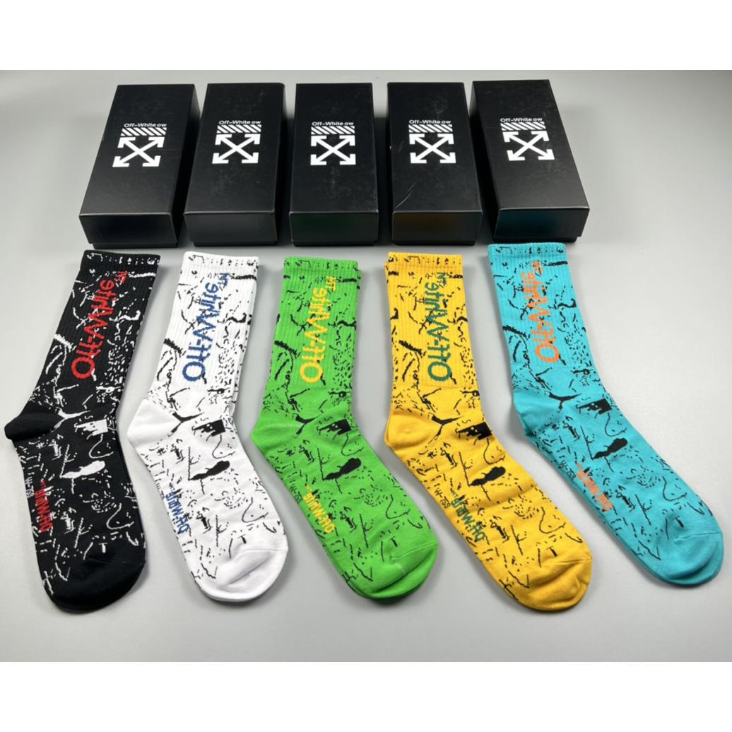 Off White Socks/Box - everydesigner