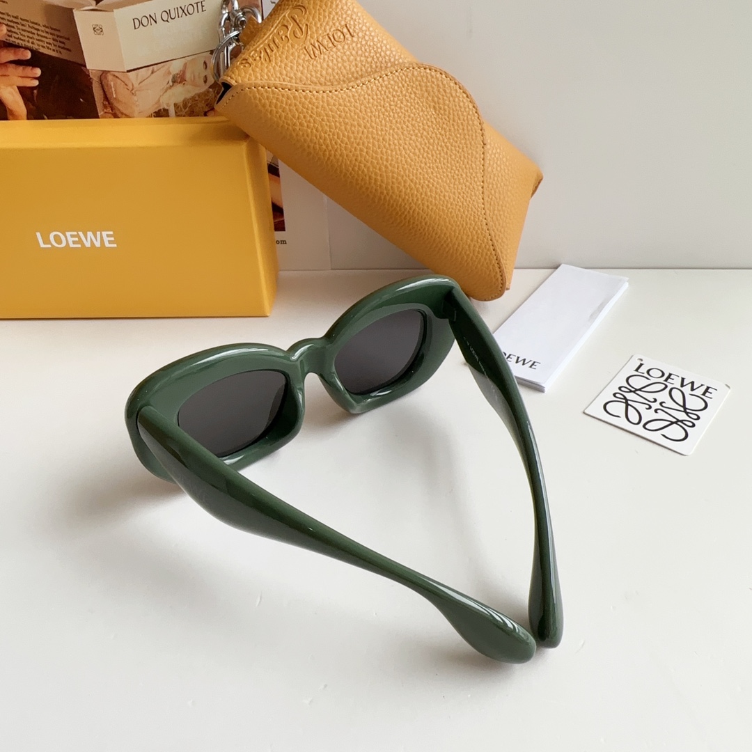 Loewe Inflated Butterfly Sunglasses In Nylon - everydesigner