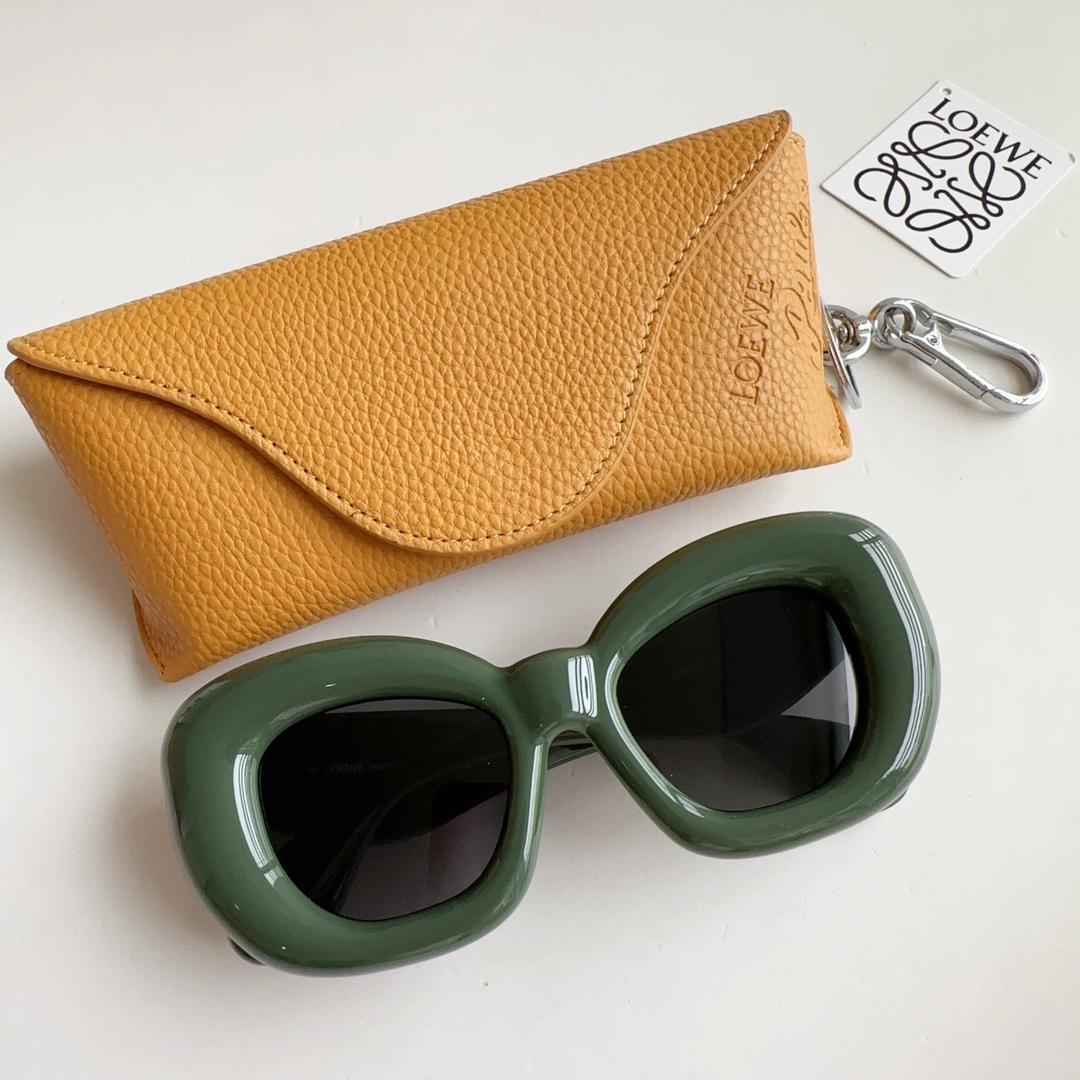 Loewe Inflated Butterfly Sunglasses In Nylon - everydesigner