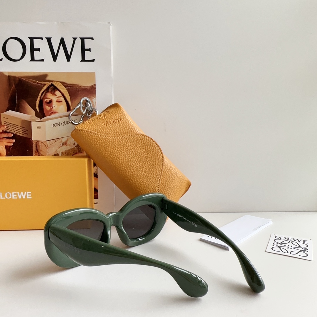 Loewe Inflated Butterfly Sunglasses In Nylon - everydesigner