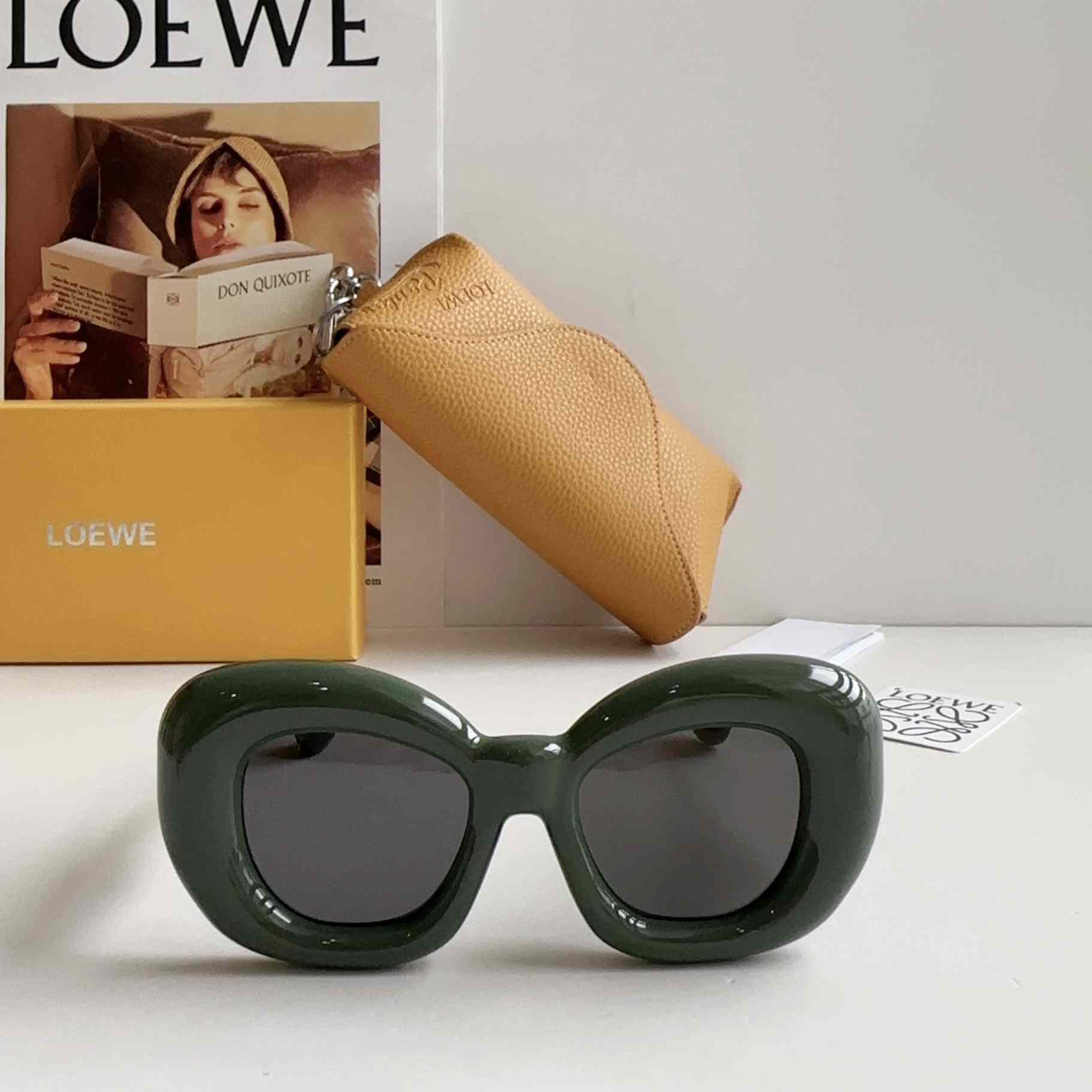 Loewe Inflated Butterfly Sunglasses In Nylon - everydesigner