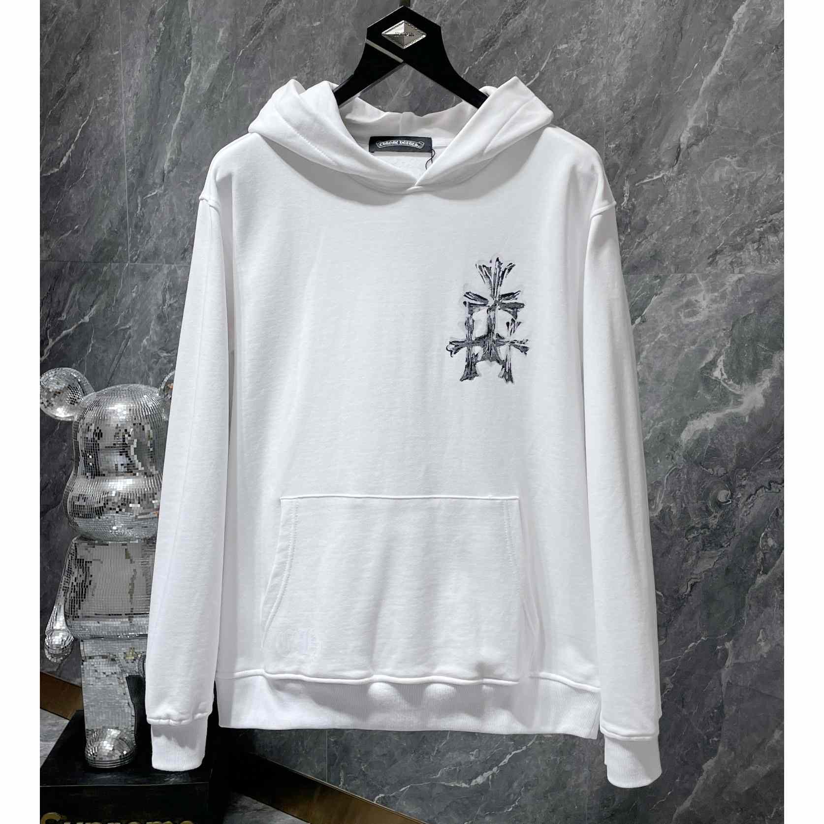 Chrome Heart Cross Hoodie - everydesigner