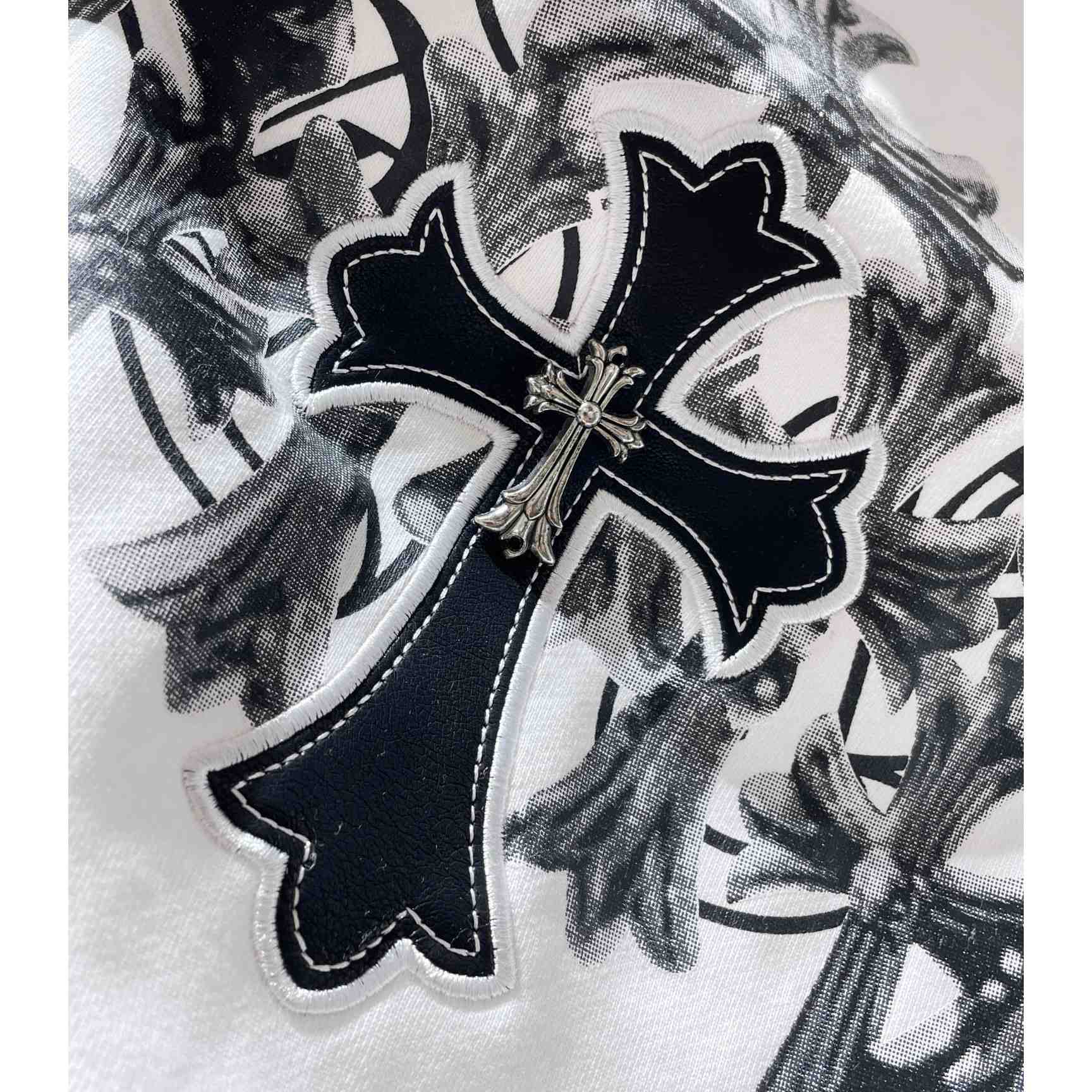 Chrome Heart Cross Hoodie - everydesigner