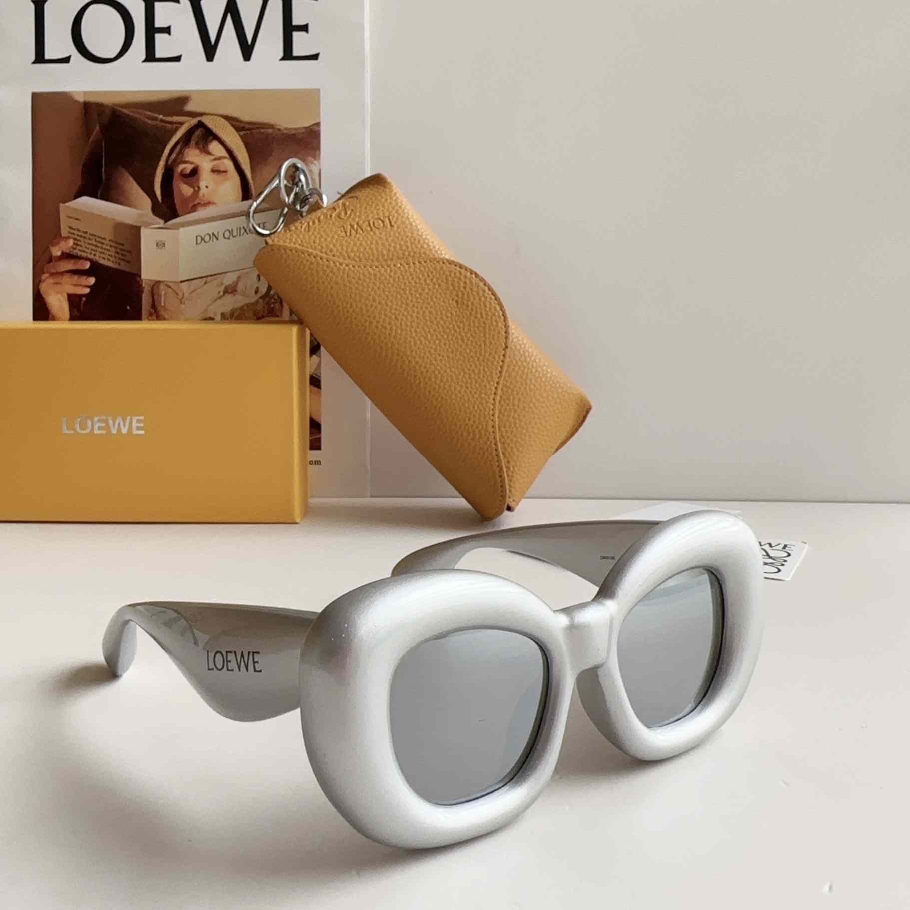 Loewe Inflated Butterfly Sunglasses In Nylon - everydesigner