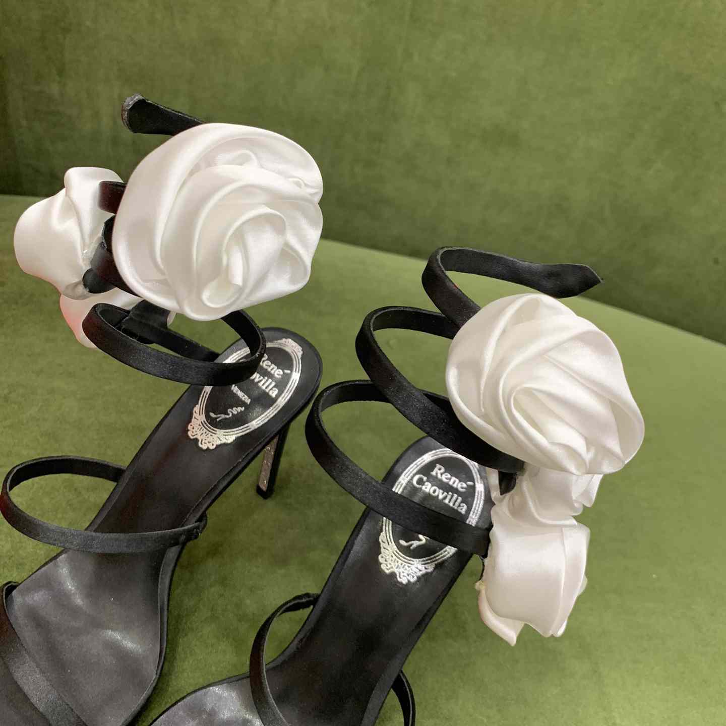 Rene Caovilla Rose High-heel Sandals - everydesigner