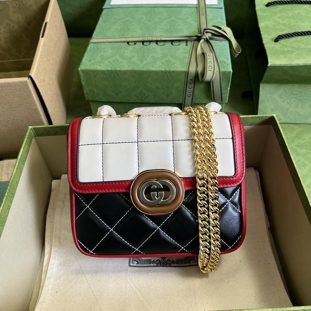 Gucci Deco Mini Shoulder Bag (18-14.5-8cm) - everydesigner