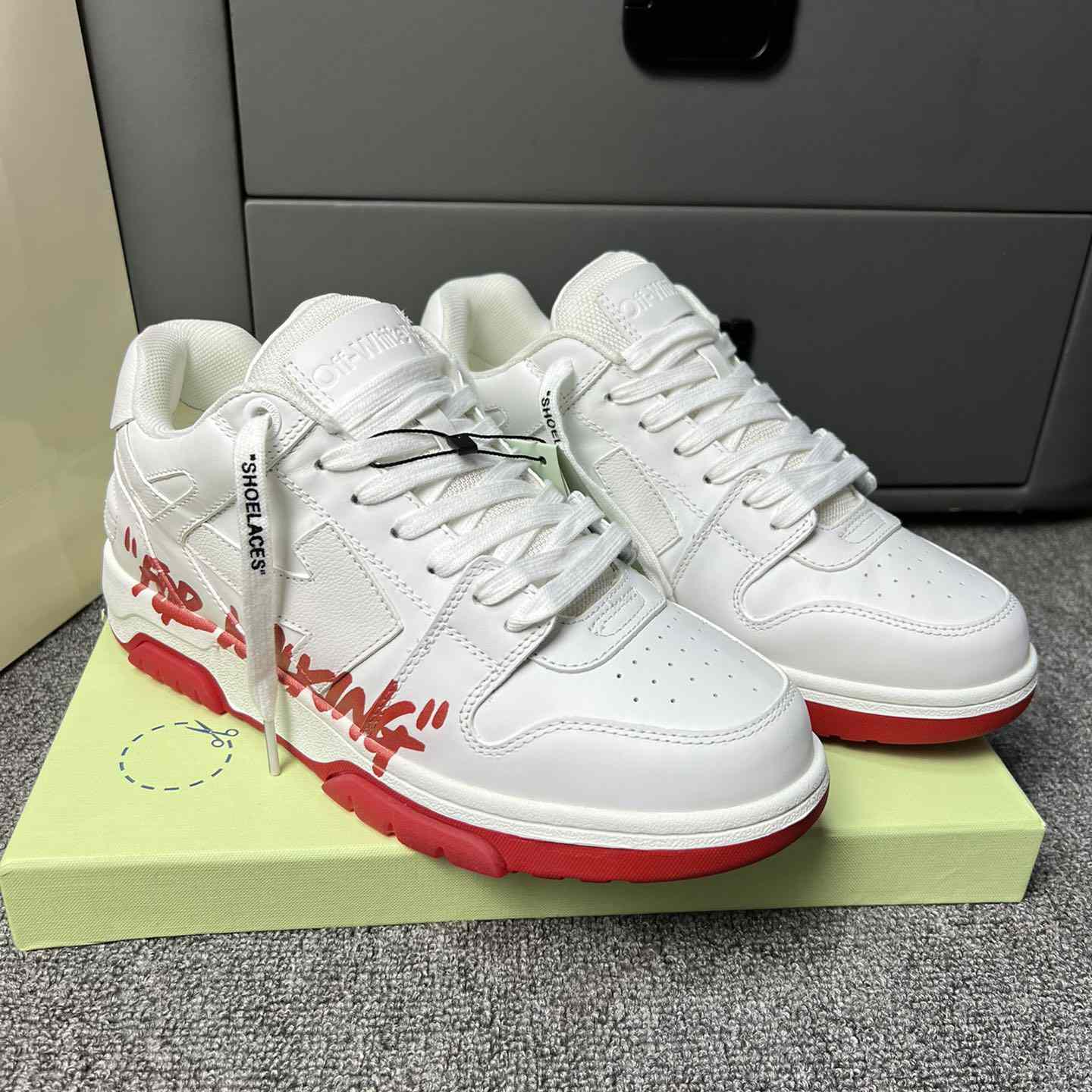 Off White Out Of Office Sneakers  - everydesigner