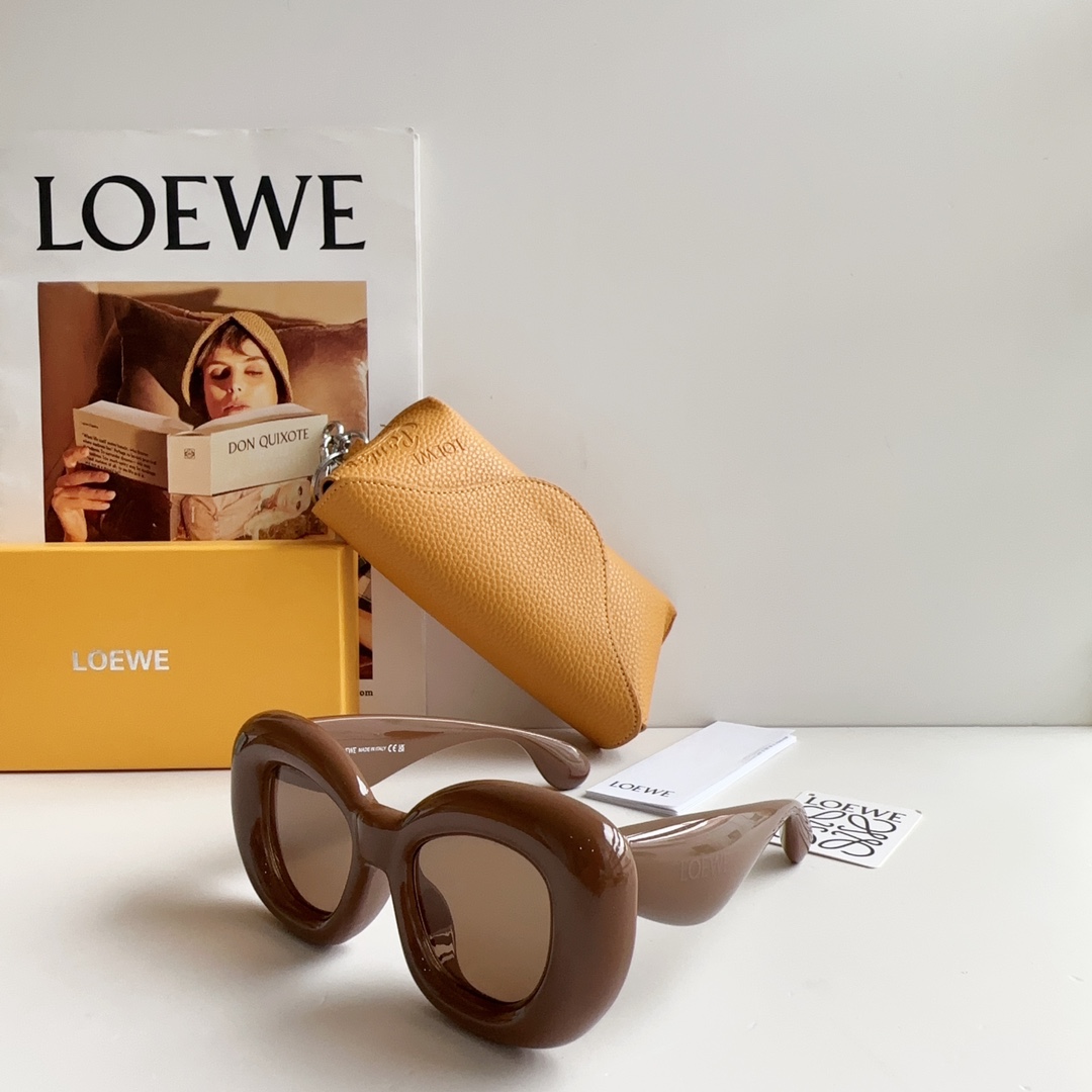 Loewe Inflated Butterfly Sunglasses In Nylon - everydesigner