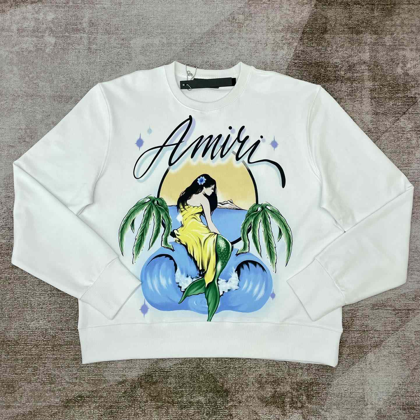 Amiri Mermaid Crewneck - everydesigner