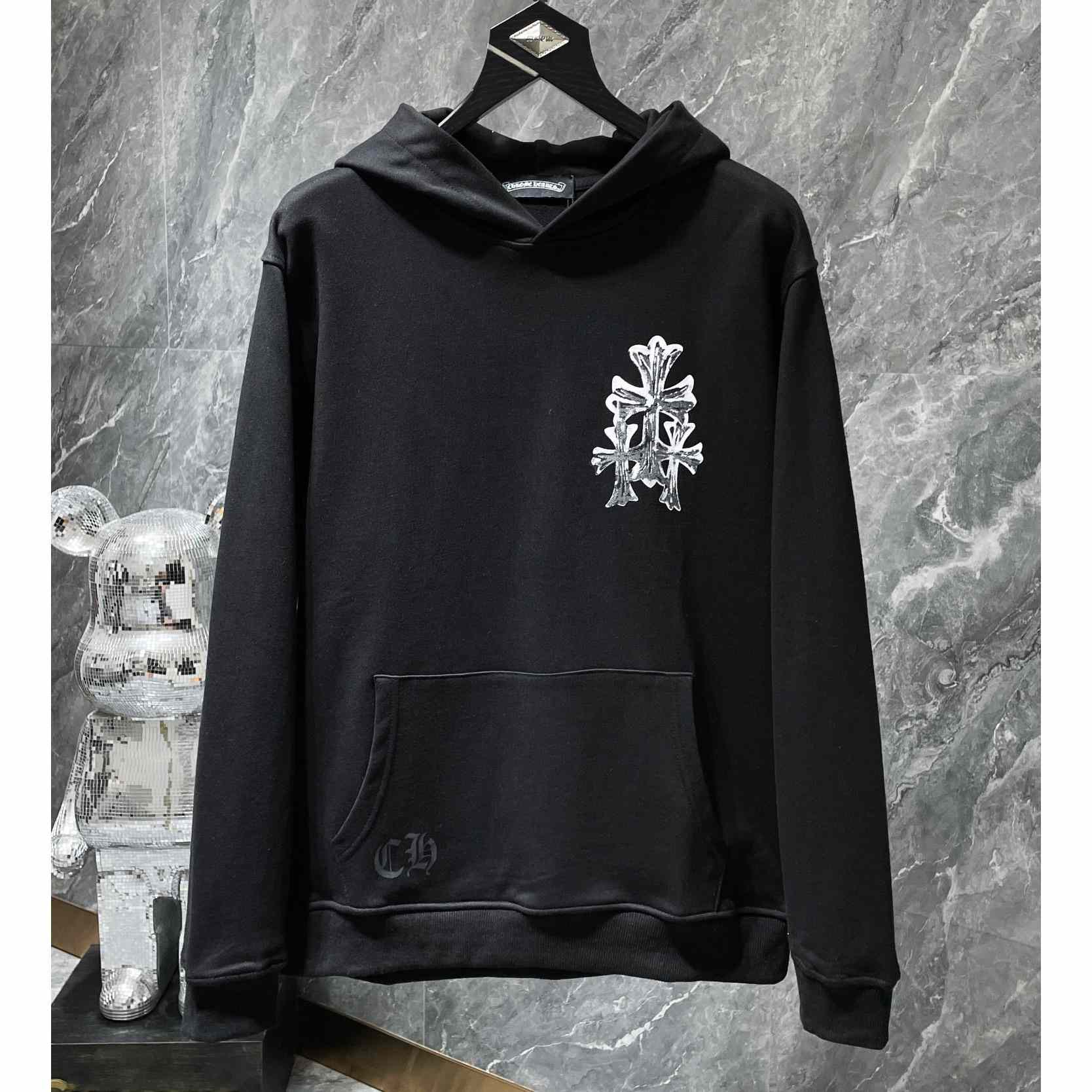 Chrome Heart Cross Hoodie - everydesigner