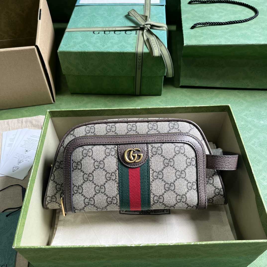 Gucci Ophidia GG Toiletry Case  (26.4-11-2cm) - everydesigner