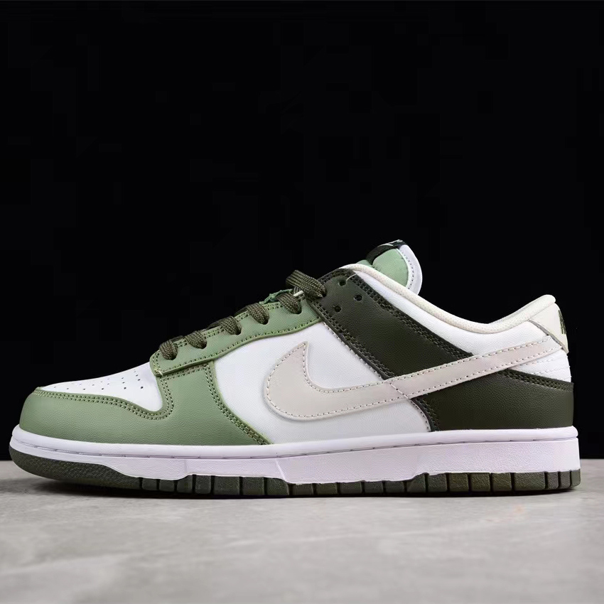 Nike Dunk Low “Oil Green” Sneakers     FN6882-100 - everydesigner