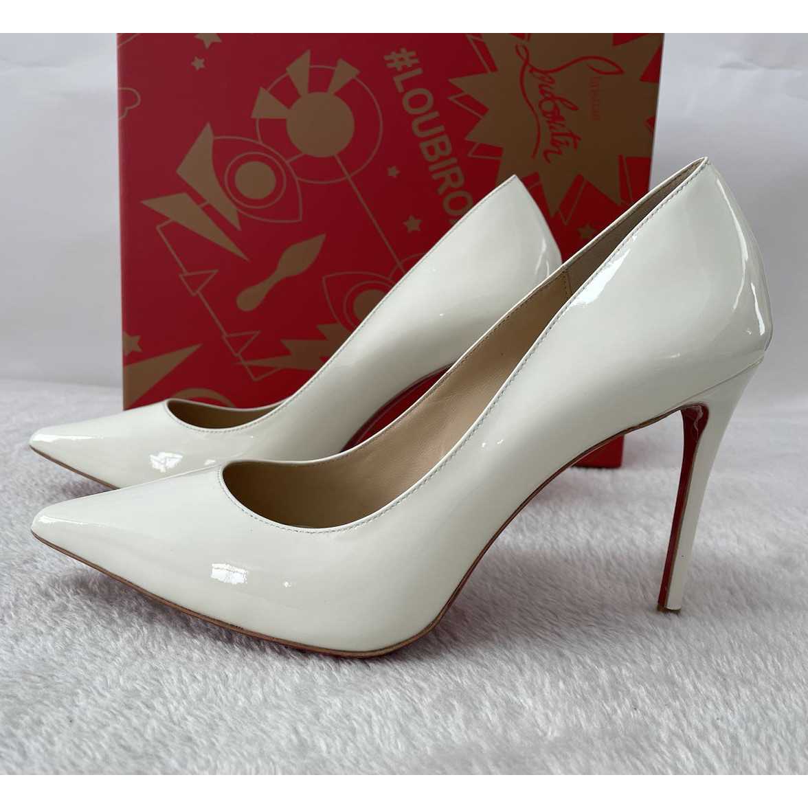 Christian Louboutin Leather Heel   10cm - everydesigner