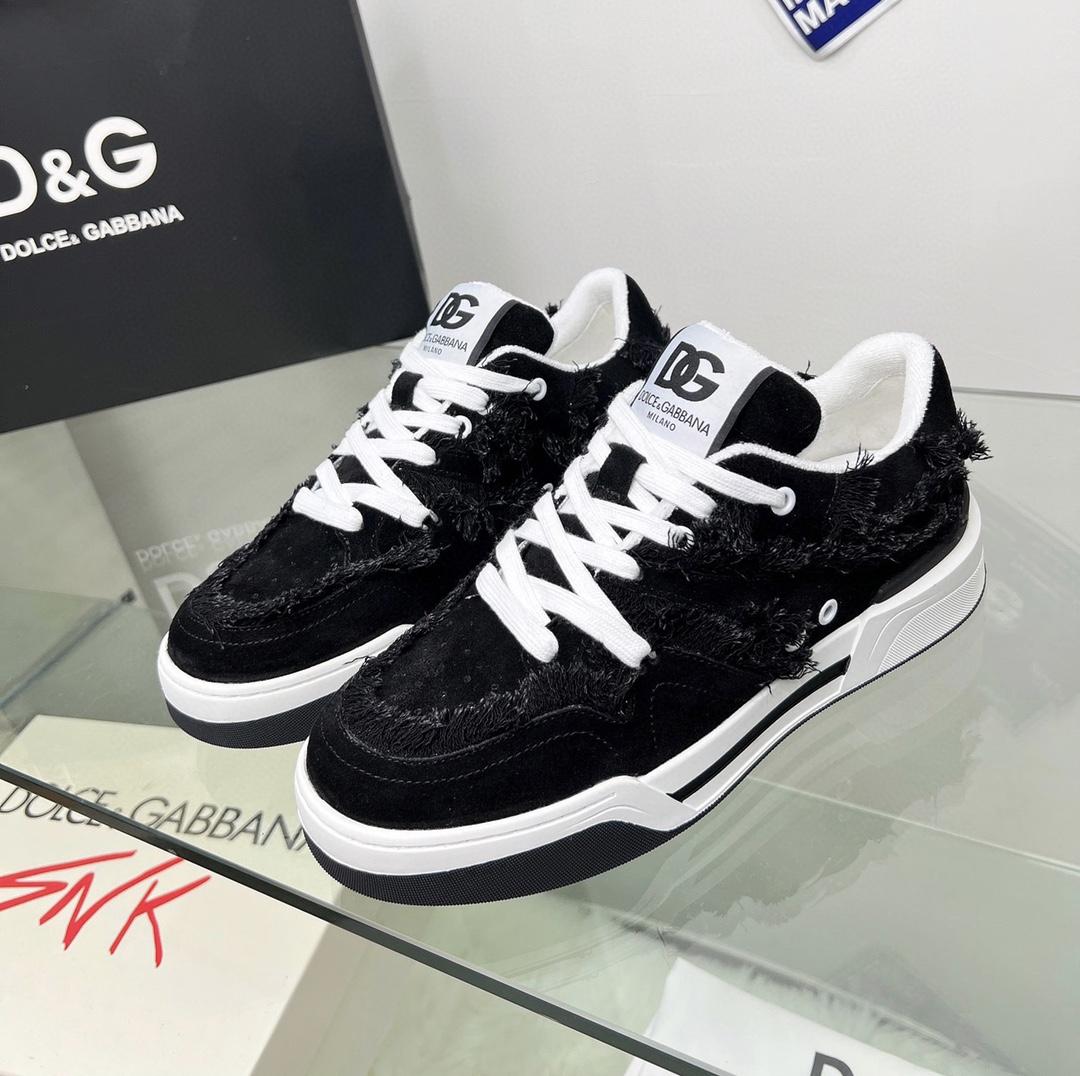 Dolce & Gabbana Denim New Roma Sneakers - everydesigner