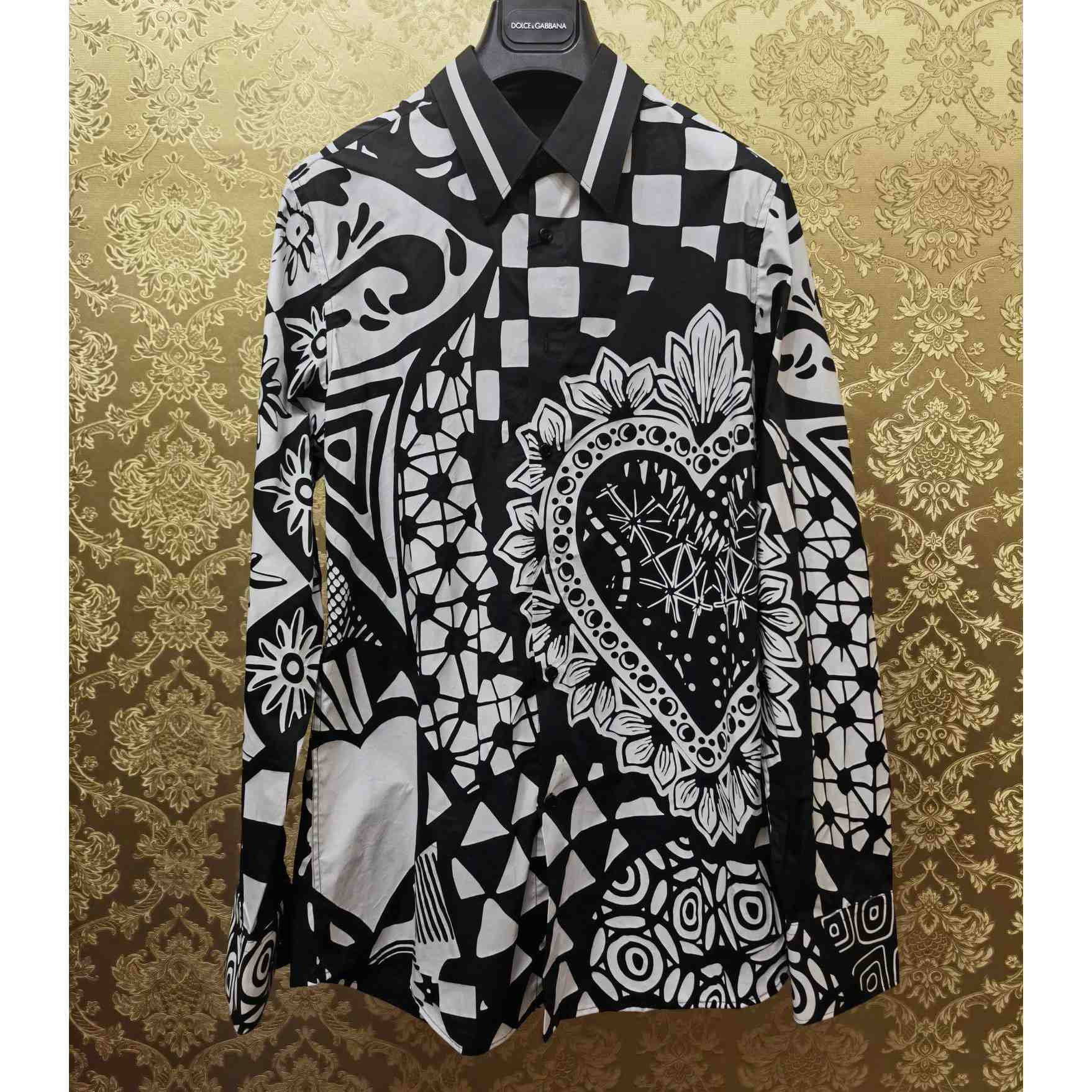 Dolce & Gabbana Geometric-print Shirt - everydesigner