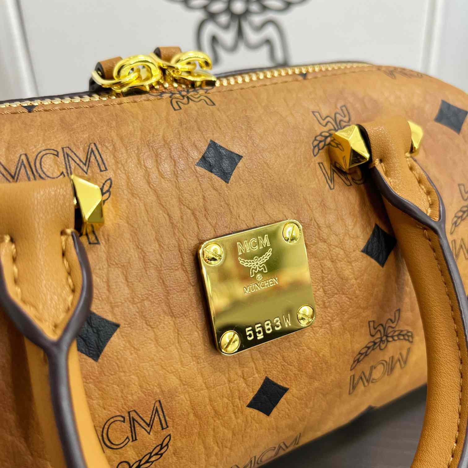 MCM 'Boston' Mini Bag (18*8*9.5cm) - everydesigner