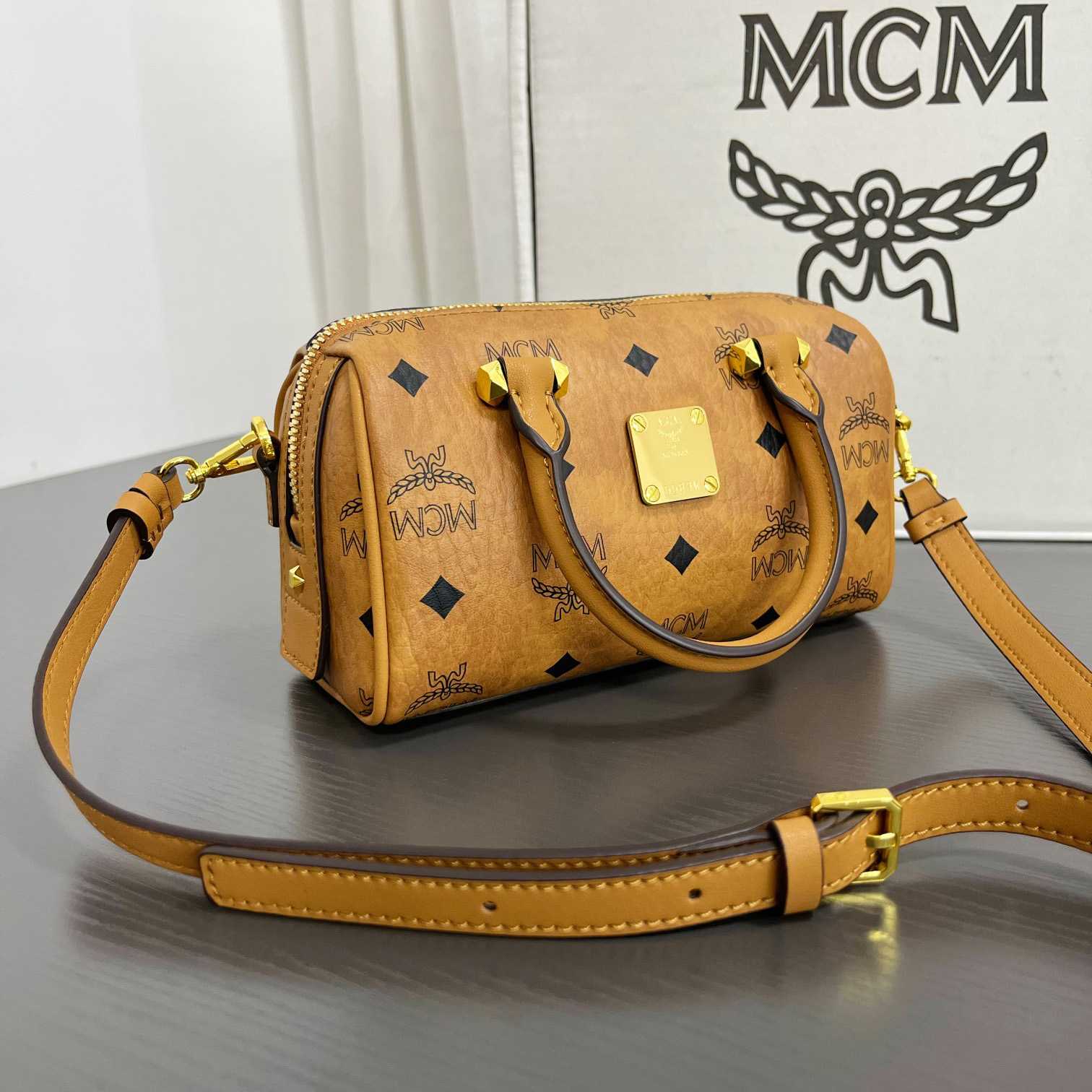 MCM 'Boston' Mini Bag (18*8*9.5cm) - everydesigner