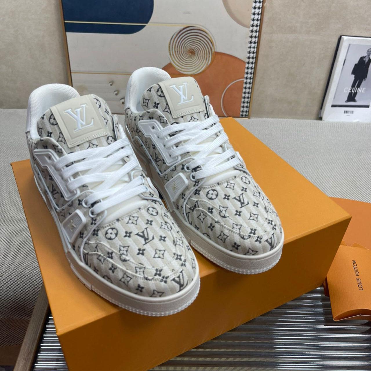 Louis Vuitton LV Trainer Sneaker          - everydesigner