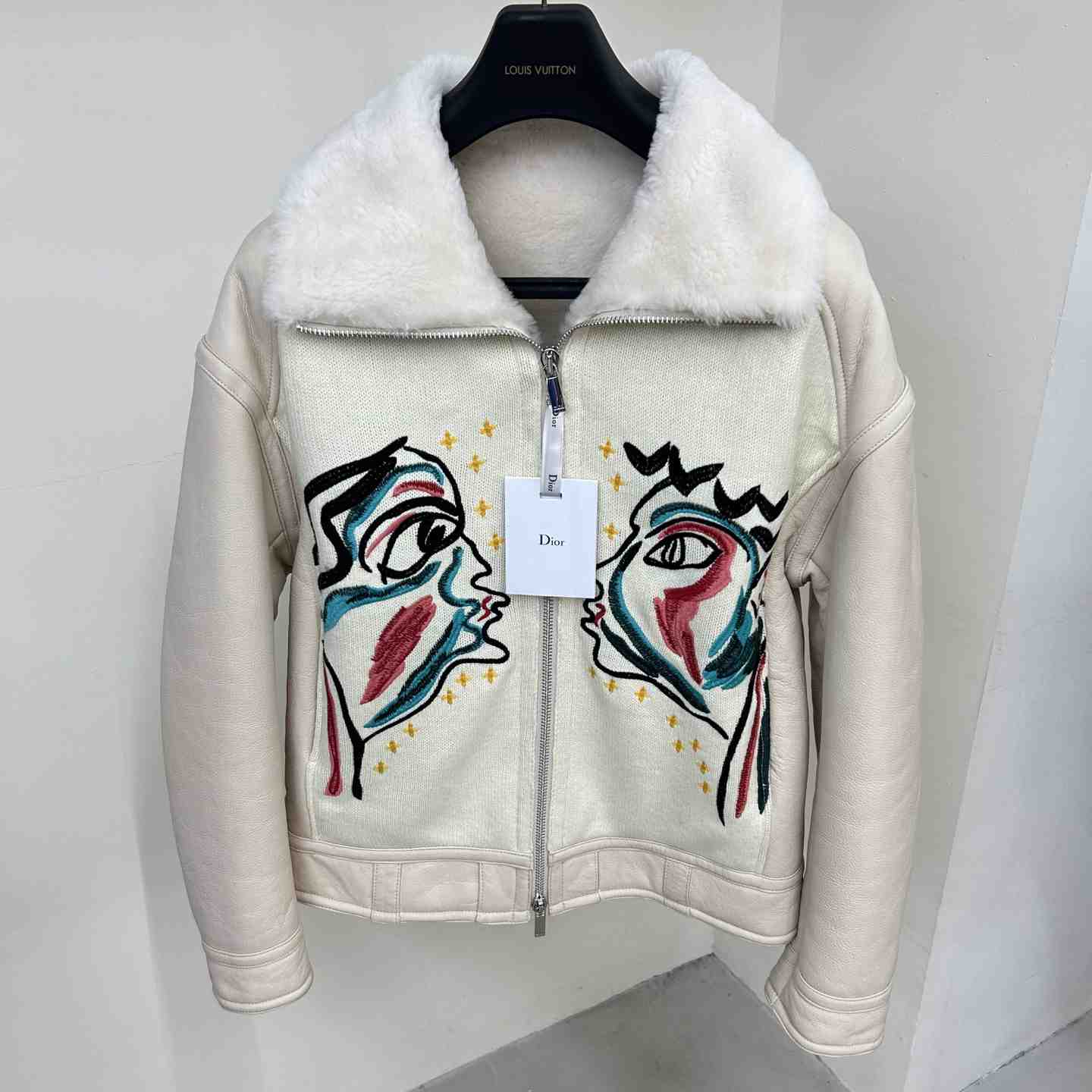 Dior And Duncan Grant And Charleston Aviator Jacket - everydesigner