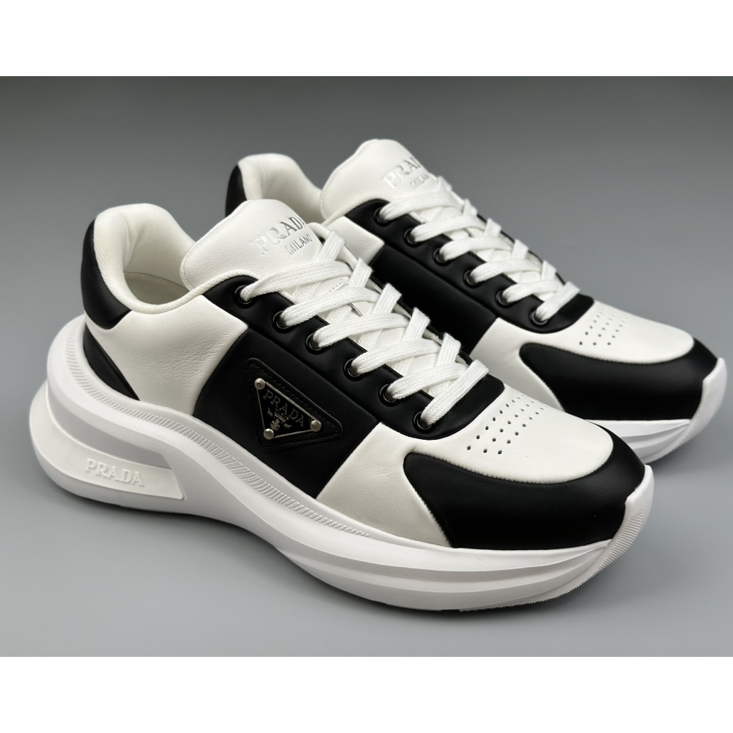 Prada Leather Sneakers(upon uk size) - everydesigner