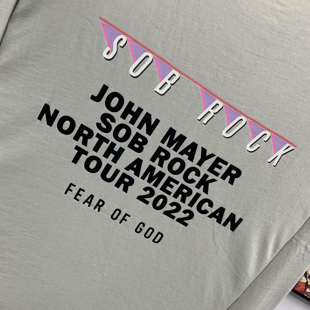 Fear Of God Sob Rock Souvenir LS T-Shirt - everydesigner