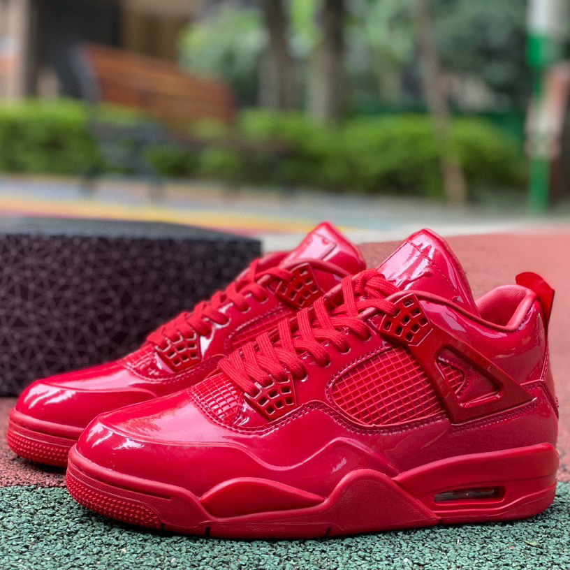 Air Jordan 4 Lab4 Red Sneakers    719864-600 - everydesigner