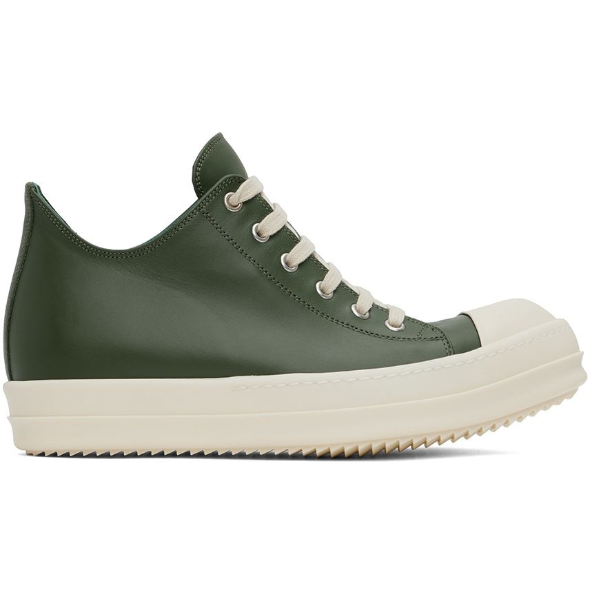 Rick Owens Jumbo Leather Sneakers - everydesigner