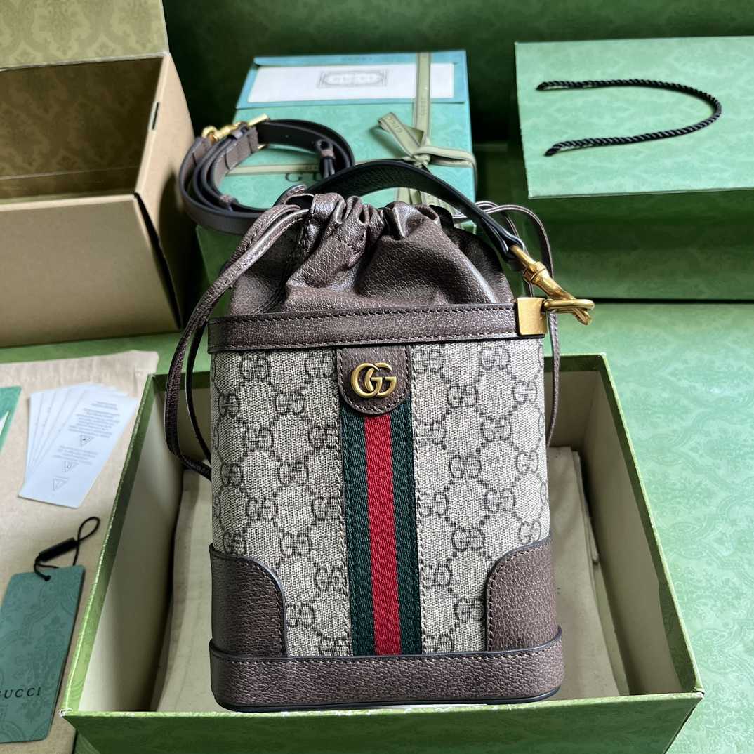 Gucci Ophidia GG Bucket Bag(18-16-5cm) - everydesigner