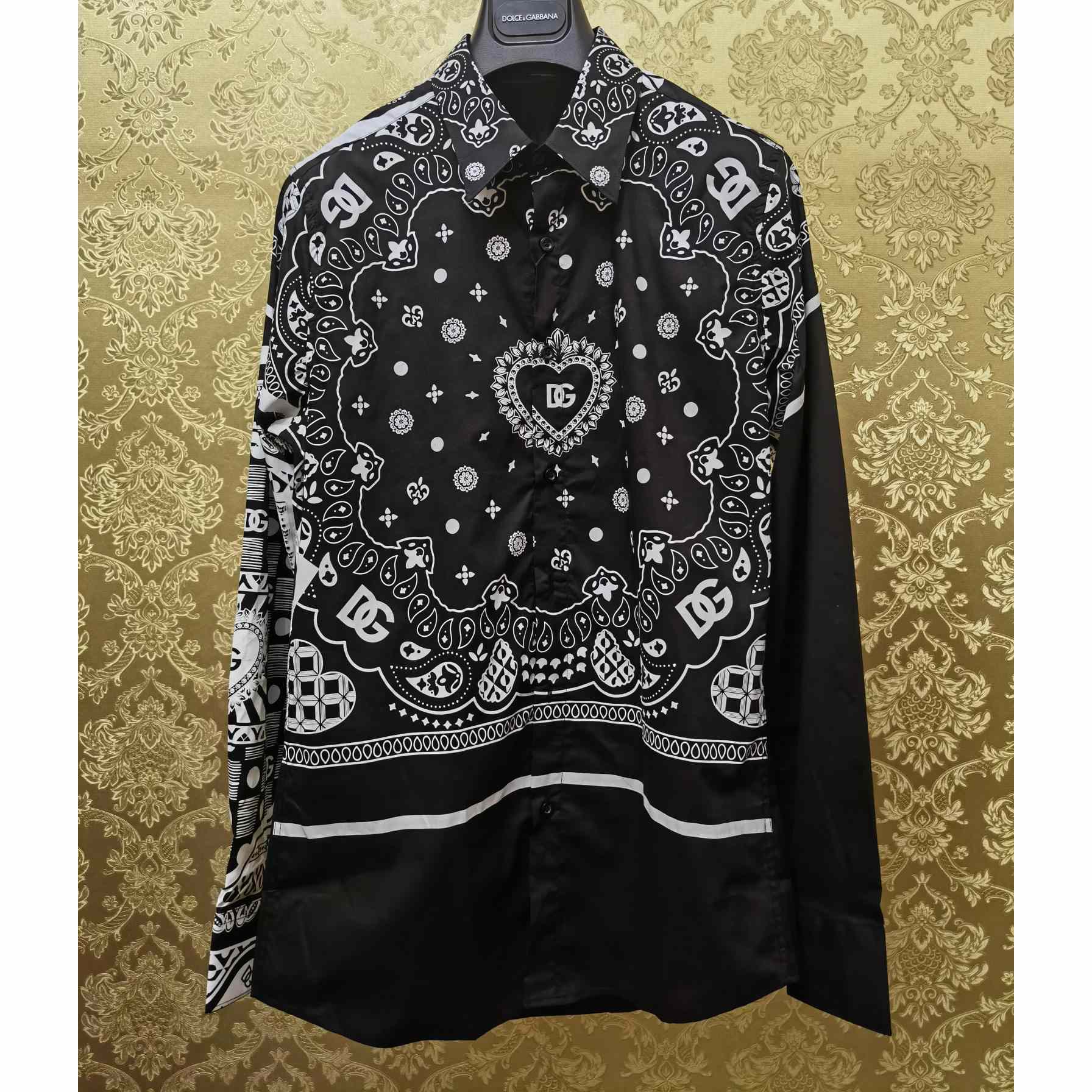 Dolce & Gabbana Bandana-Printed Shirt - everydesigner