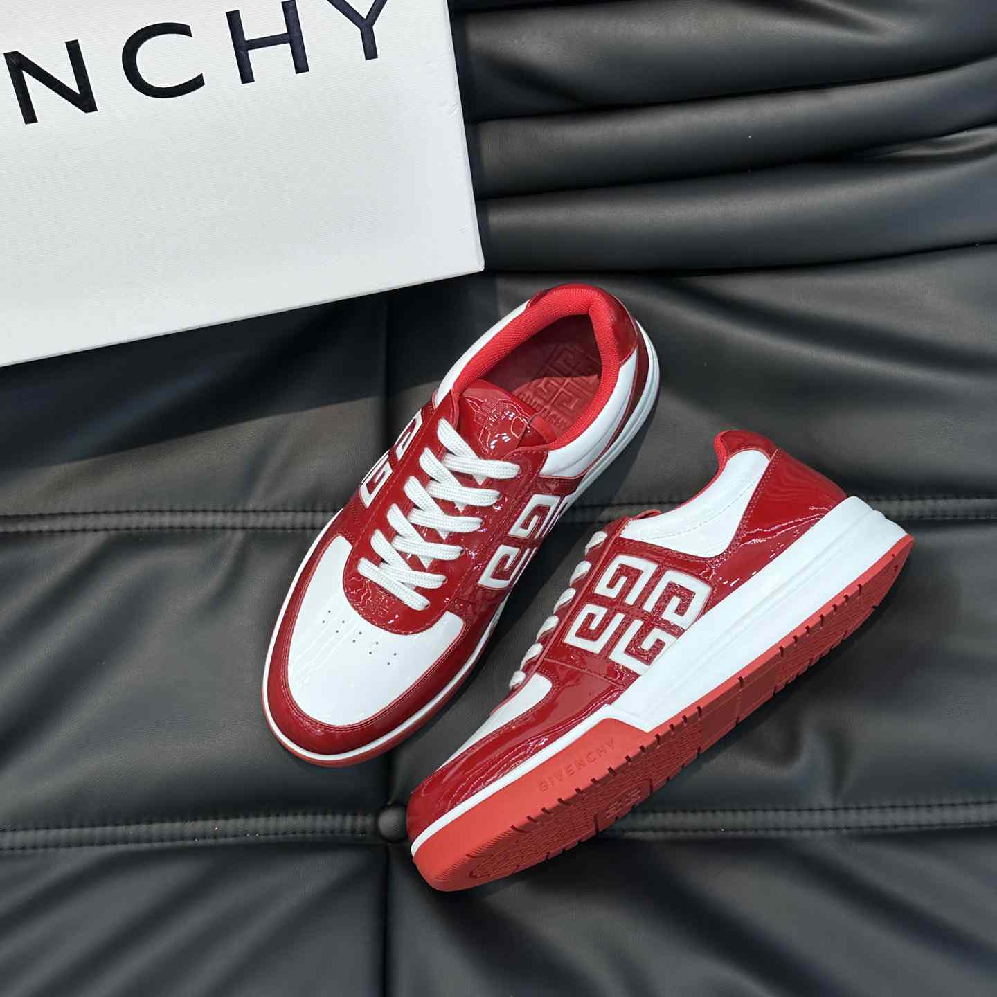 Givenchy G4 Sneakers In Patent Leather - everydesigner