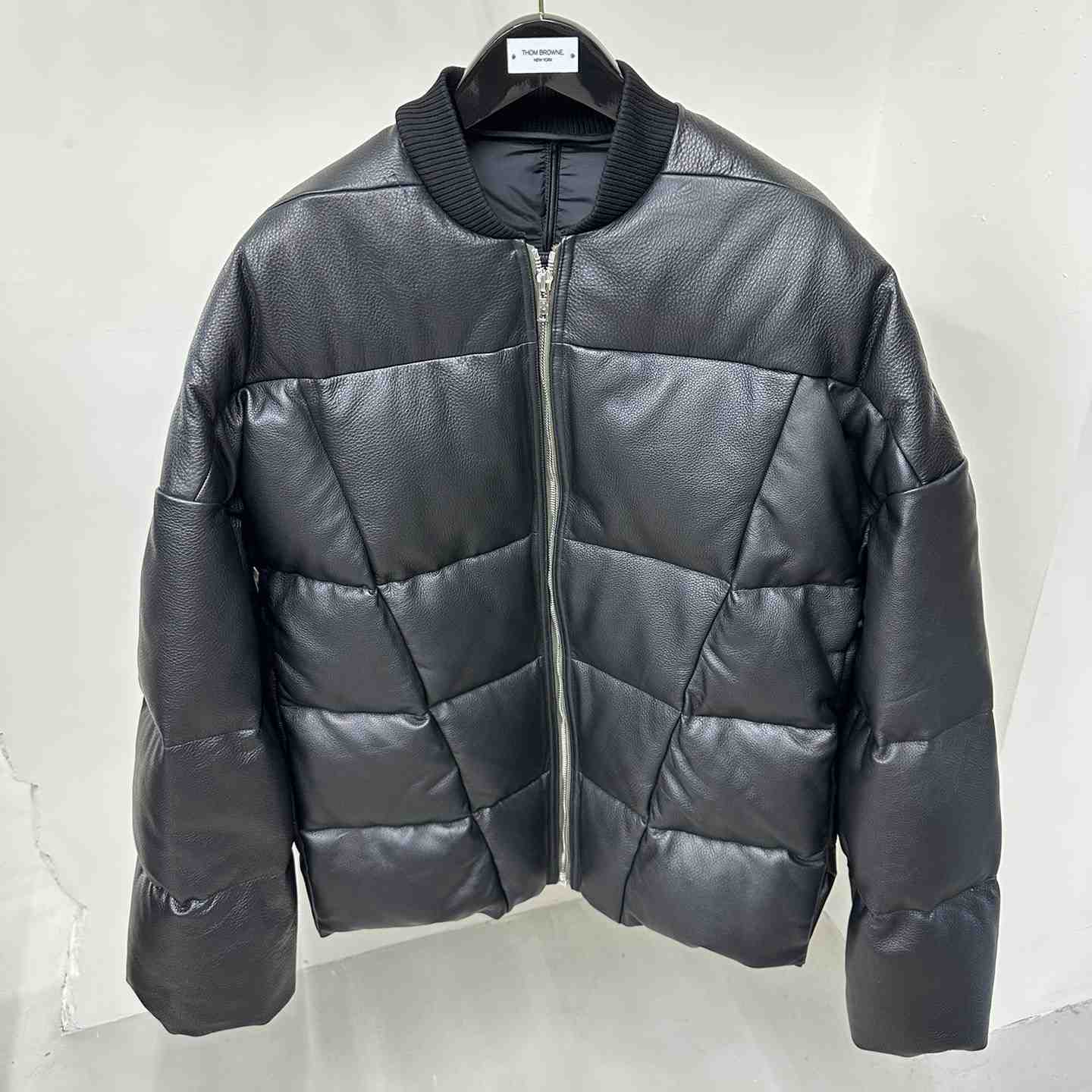 Rick Owens Down Jacket With Zipper - everydesigner