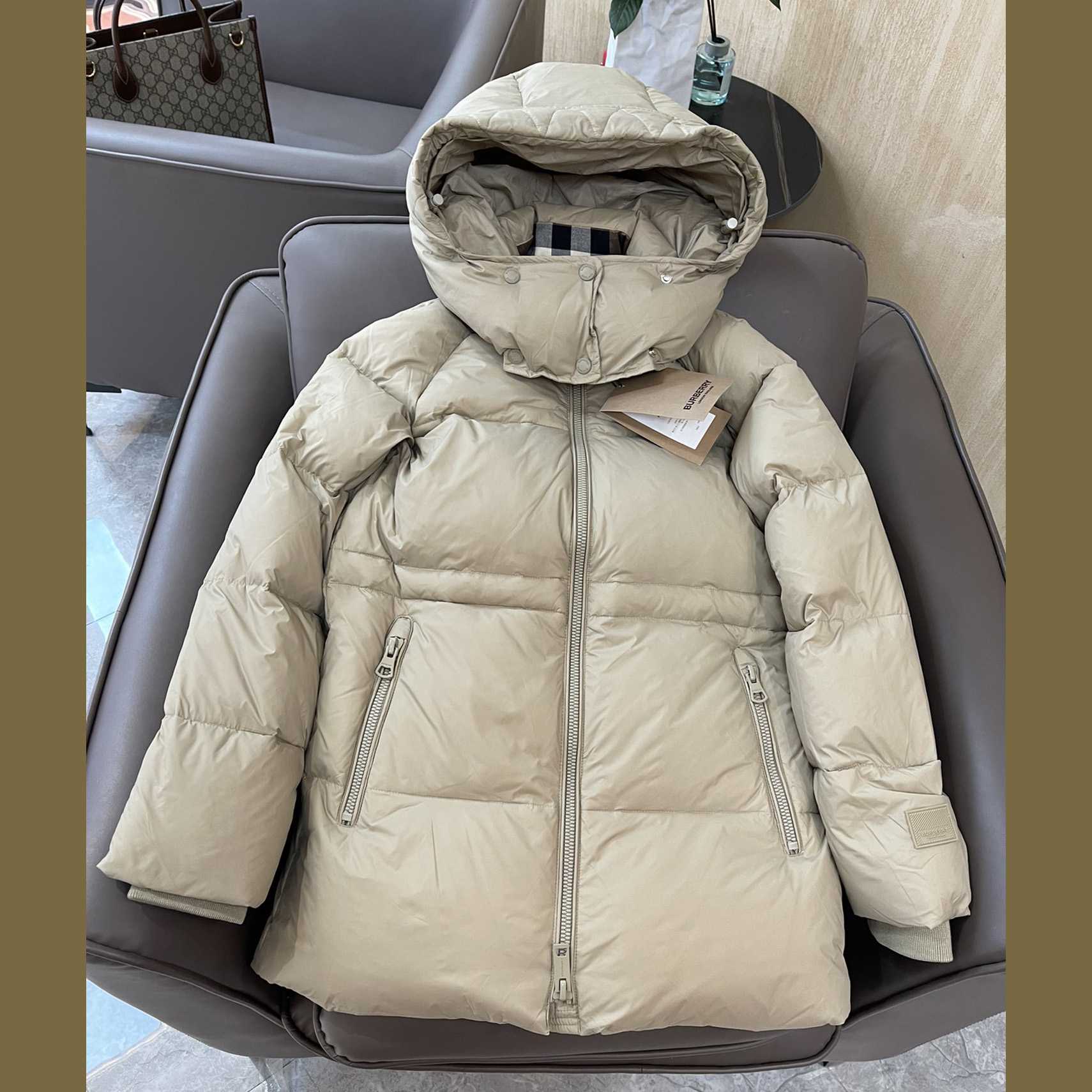 Burberry Hooded Down Jacket - everydesigner