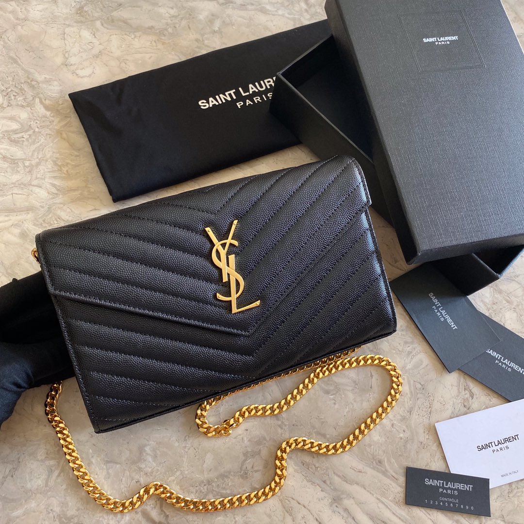 Saint Laurent Chain Wallet (22.5*14*4cm) - everydesigner