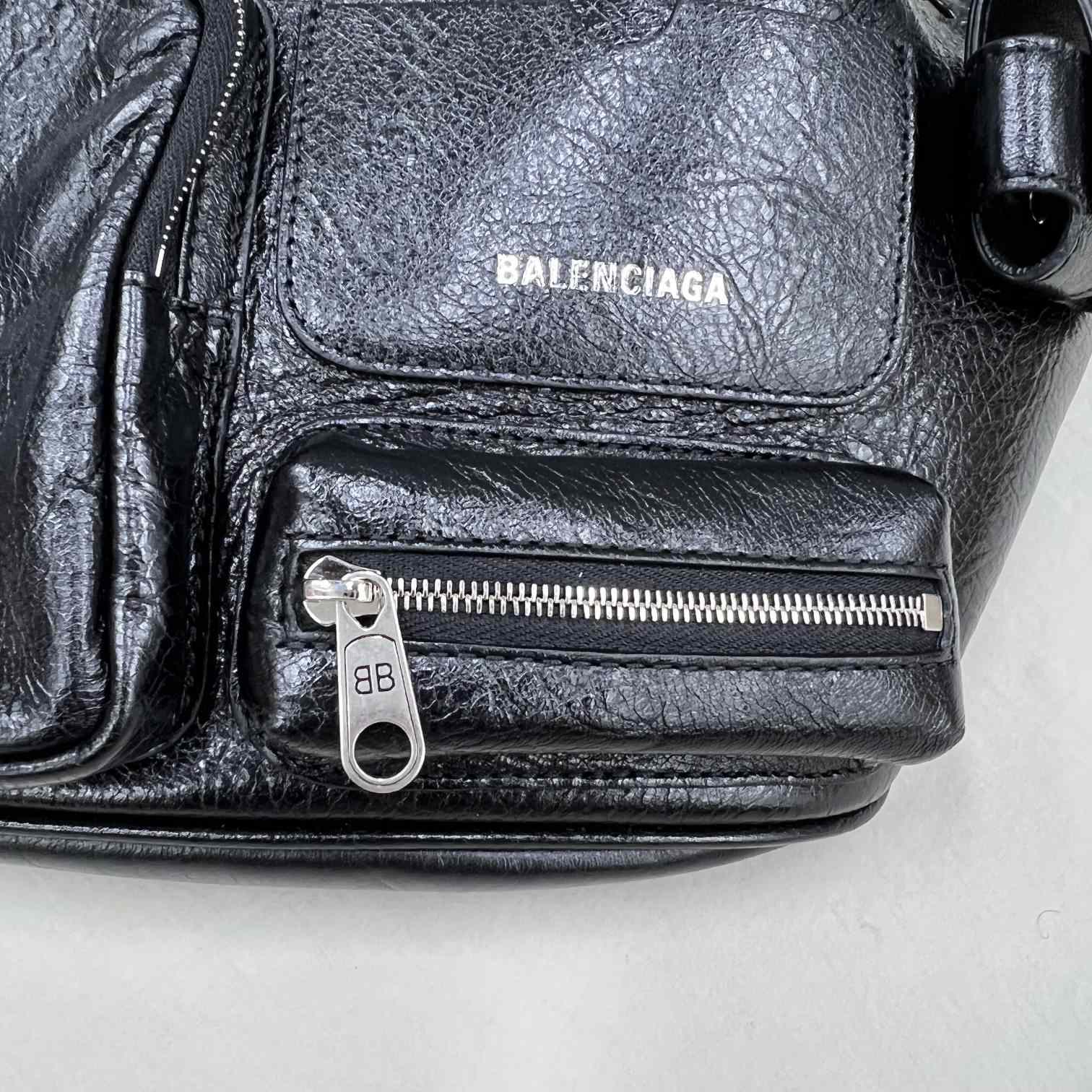 Balenciaga Superbusy Beltpack In Black - everydesigner