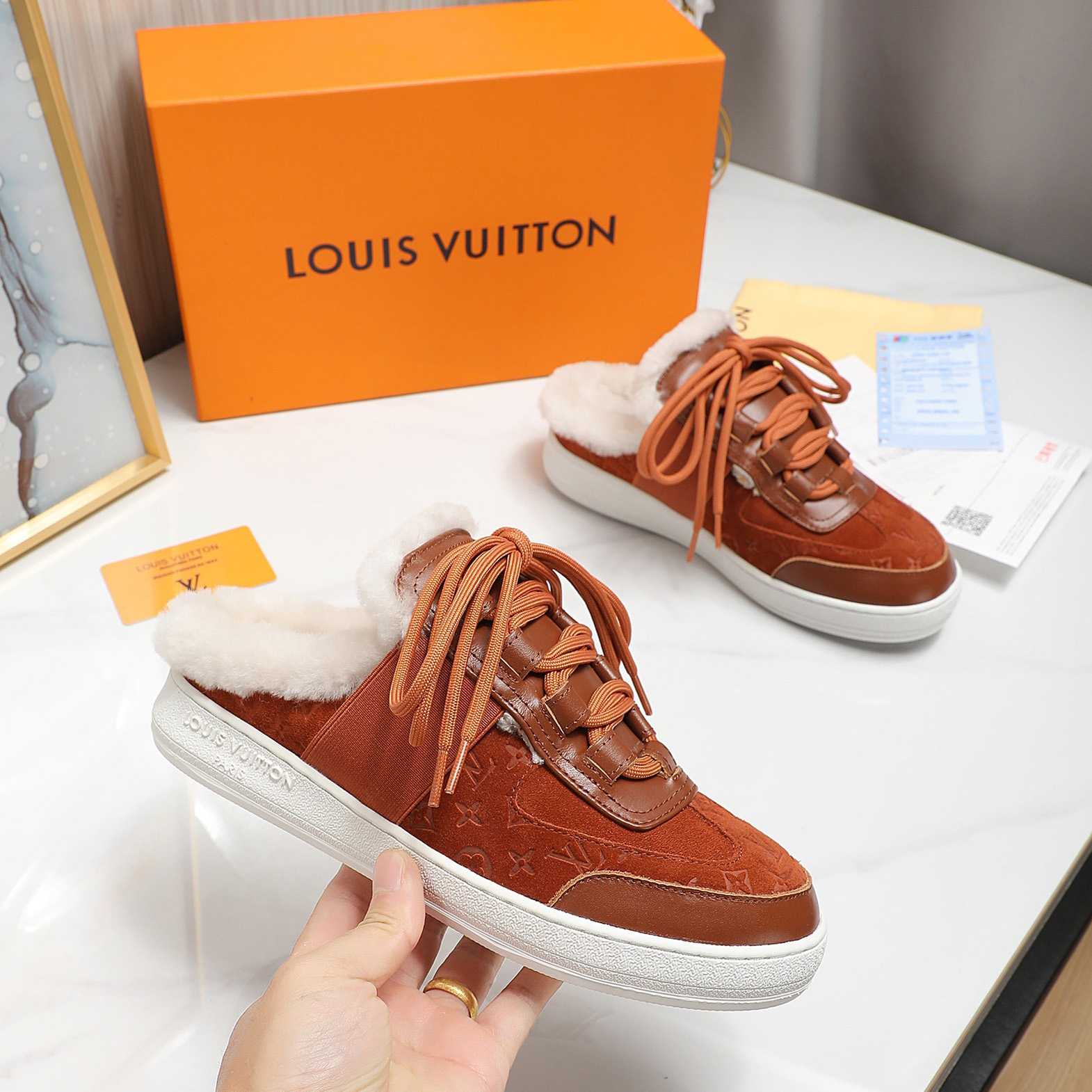 Louis Vuitton Lous Open Back Sneaker - everydesigner