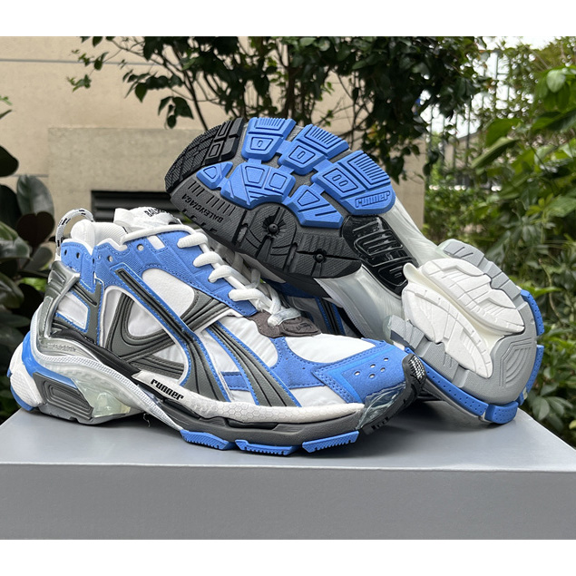 Balenciaga Runner Sneaker In Blue - everydesigner