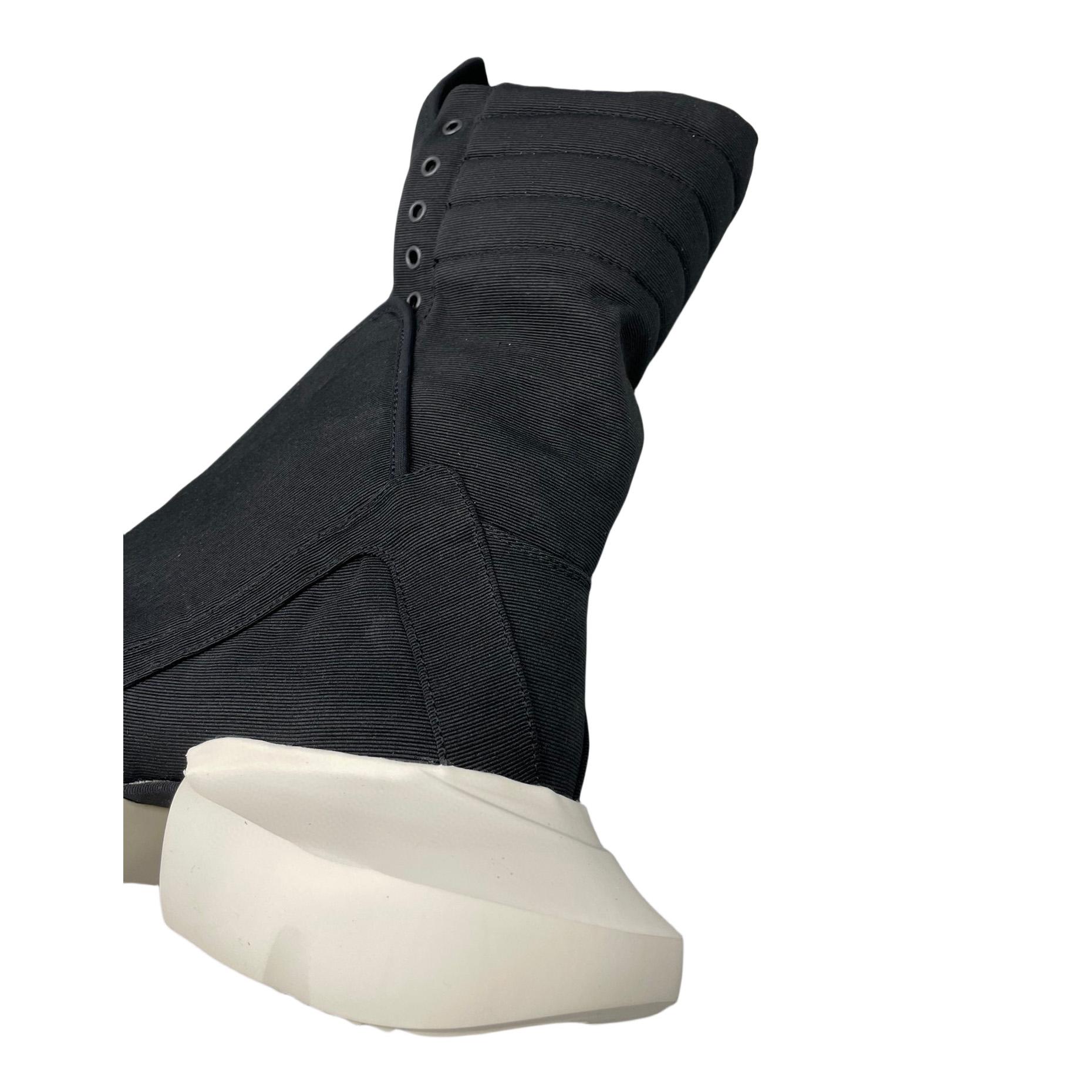 Rick Owens Drkshdw Megaturbo Dunk Boots Black - everydesigner