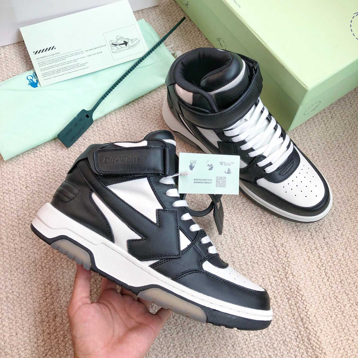 Off White Out Of Office Mid Top Sneaker - everydesigner