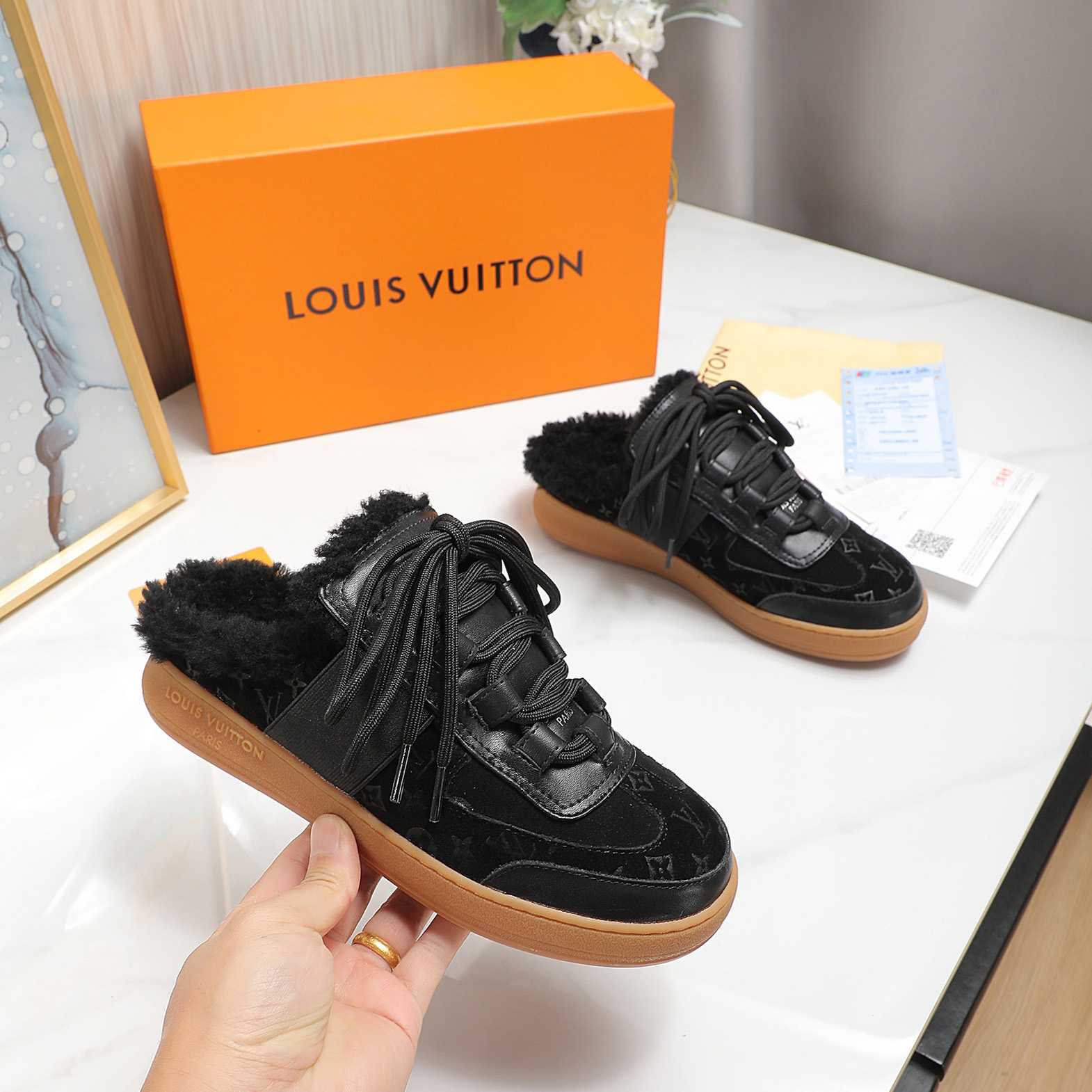 Louis Vuitton Lous Open Back Sneaker - everydesigner