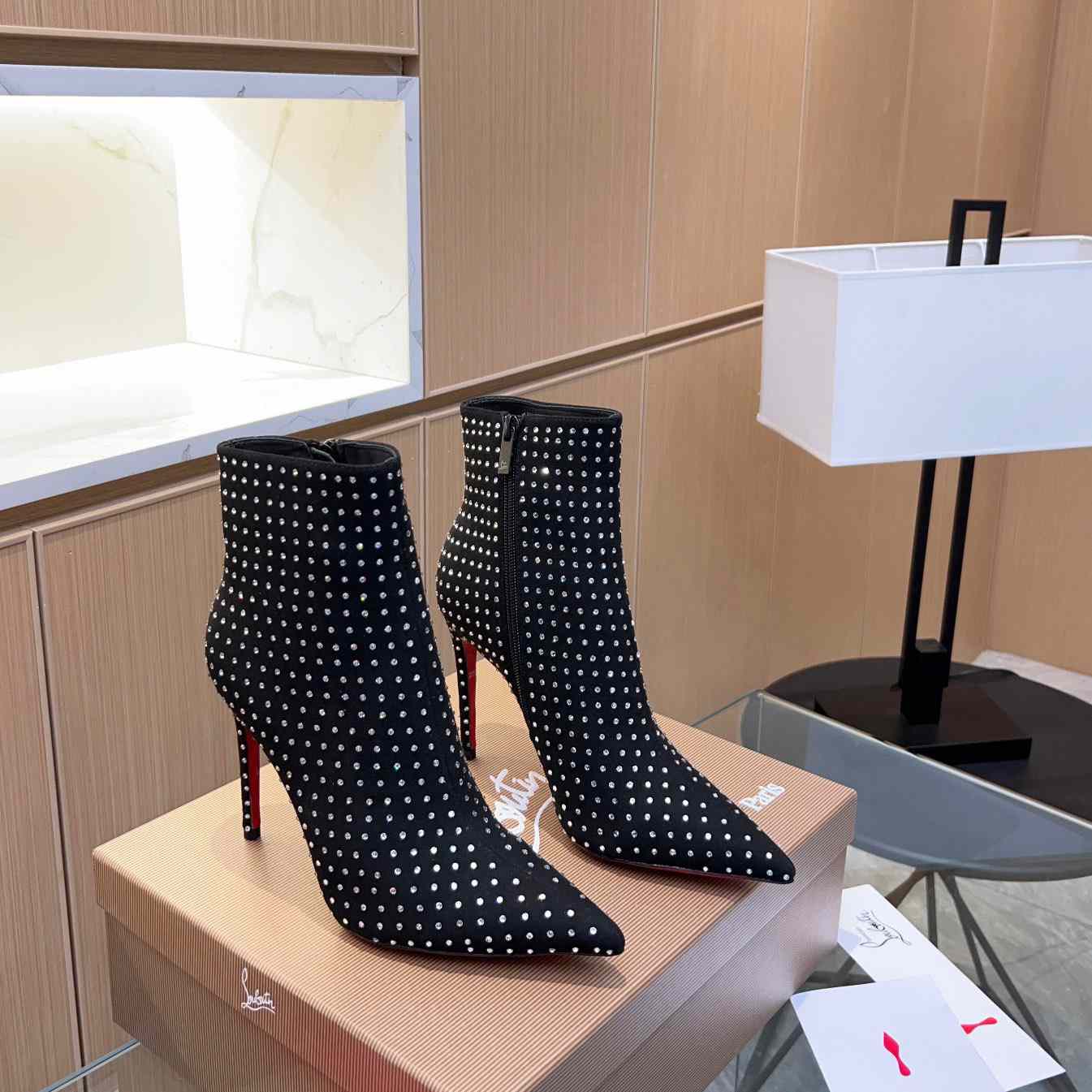 Christian Louboutin So Kate Booty Plume Boots 100 - everydesigner