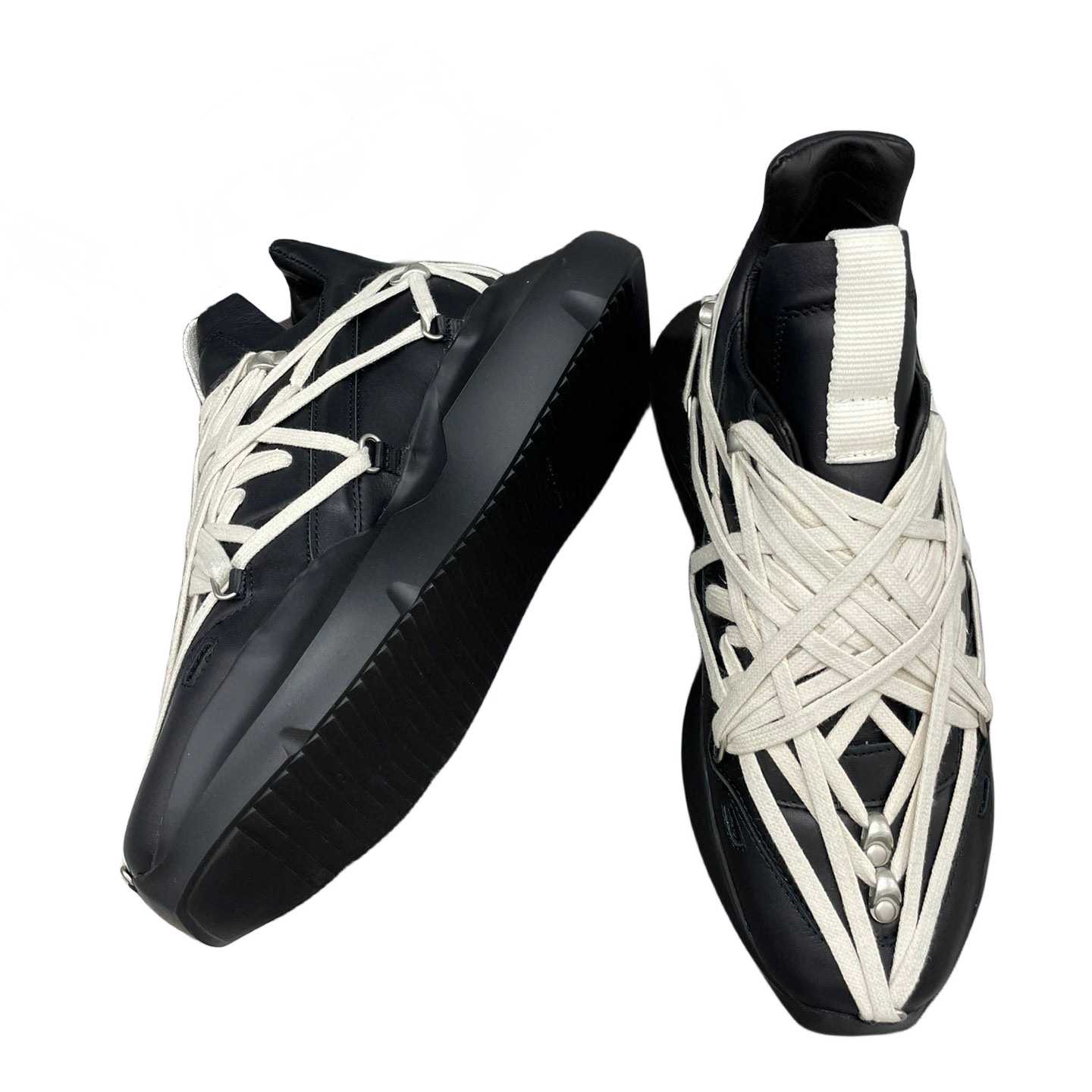 Rick Owens Geth Chunky High-top Sneakers - everydesigner